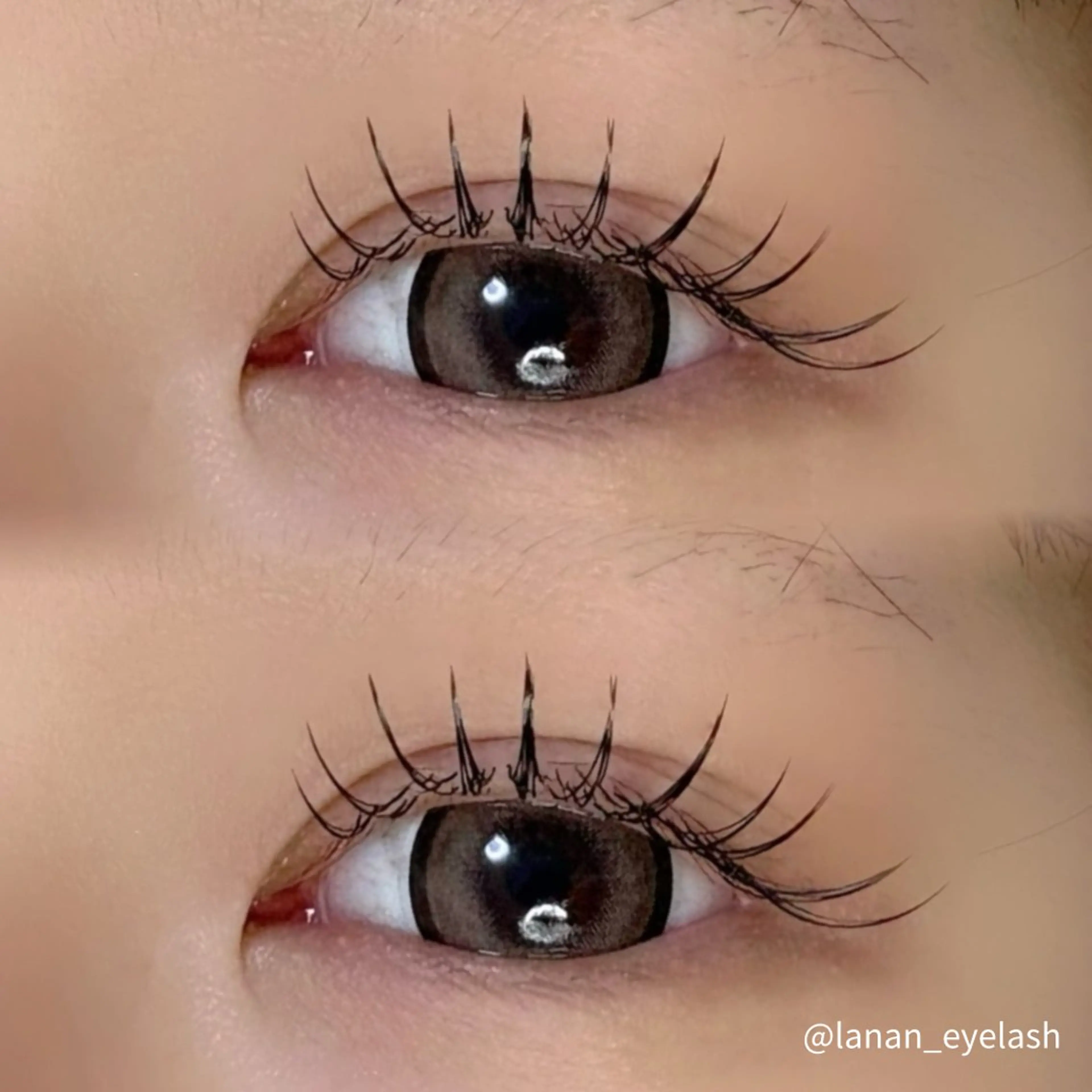 マツエク・マツパ マツエク 束感まつ毛専門サロン 【LANAN】のマツエク・マツパデザイン