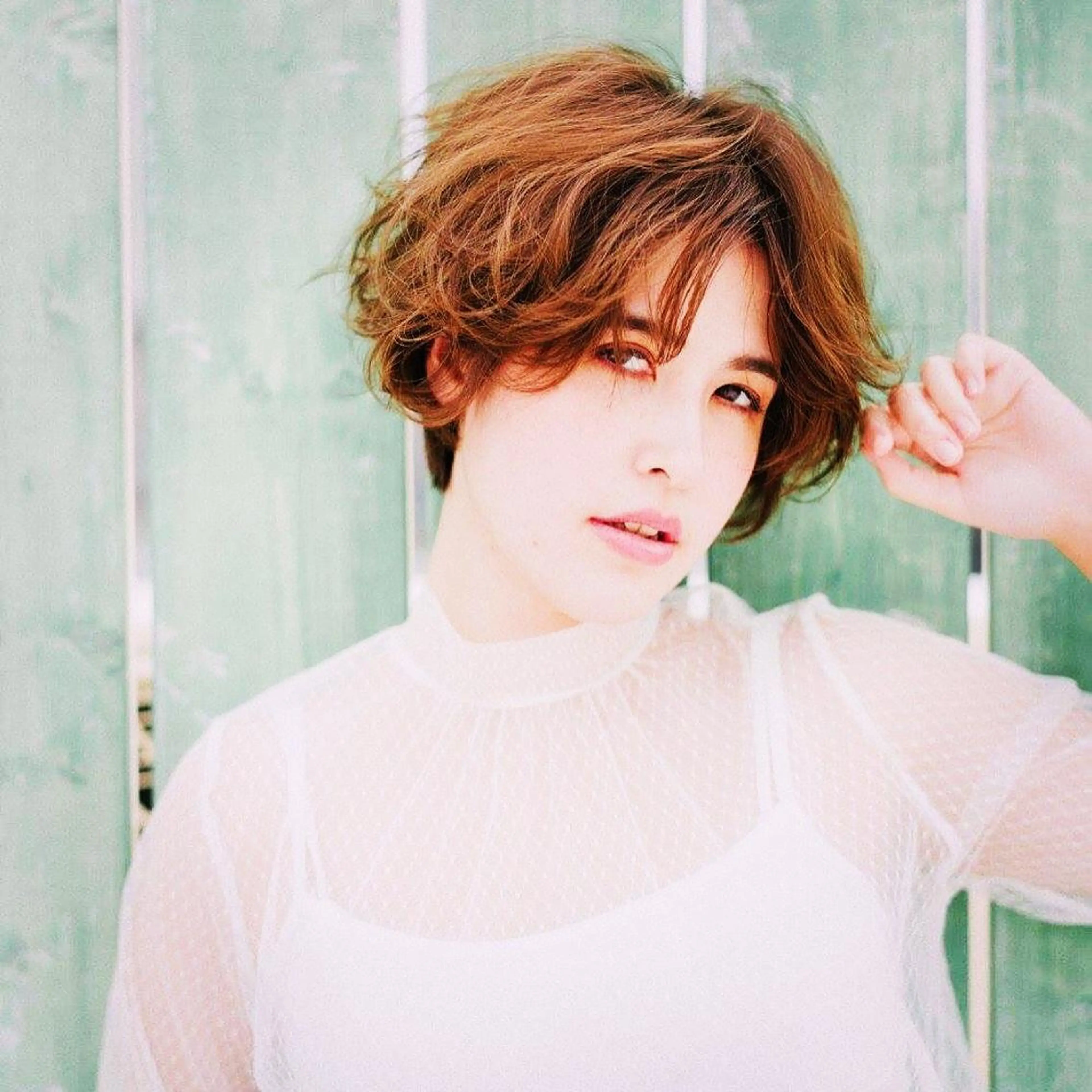 ショート カラー パーマ 【店長】木内 千晶のヘアスタイル