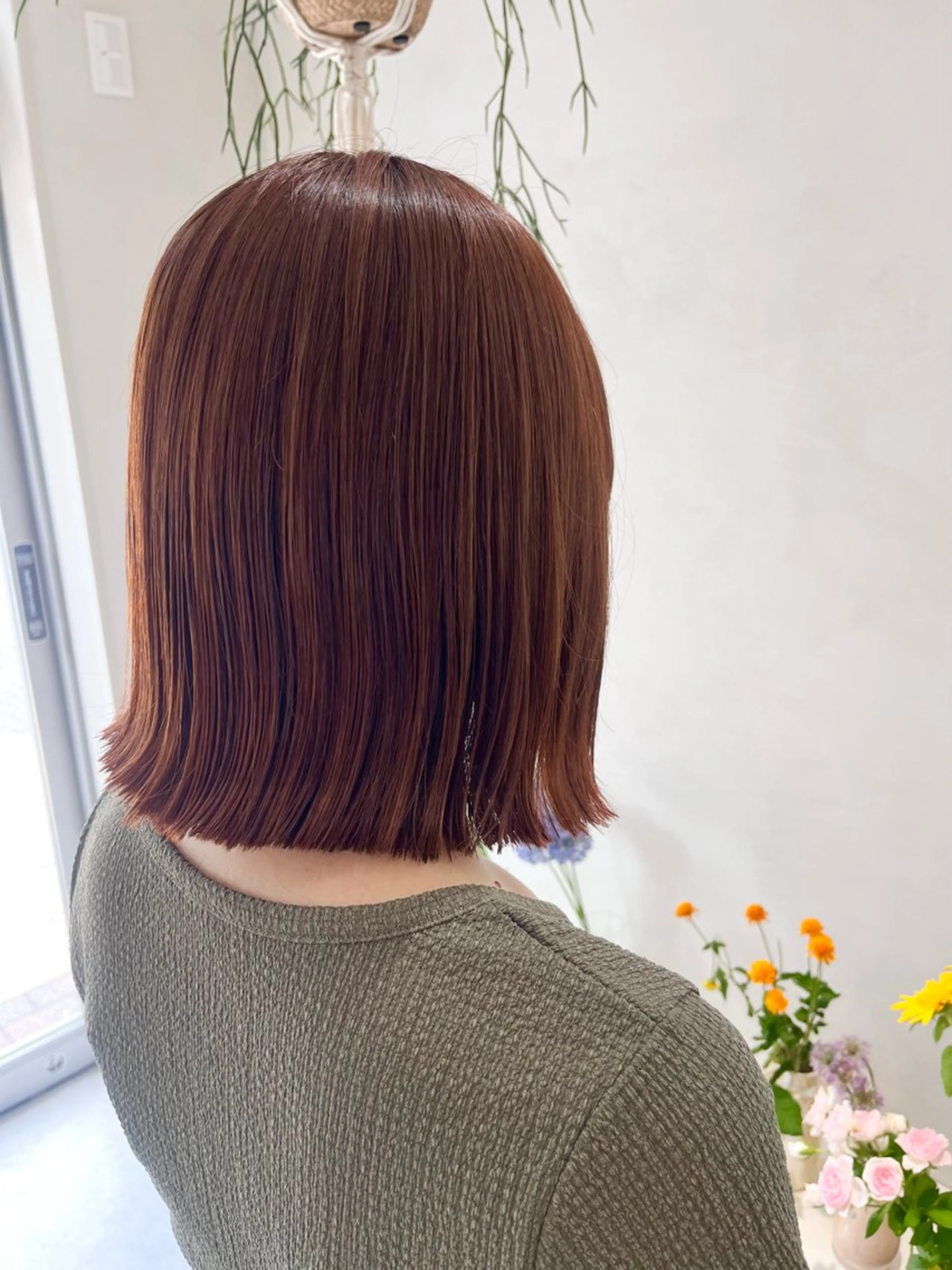 ミディアム 暖色カラー／ ヘアセット🌛櫻井舞のヘアスタイル