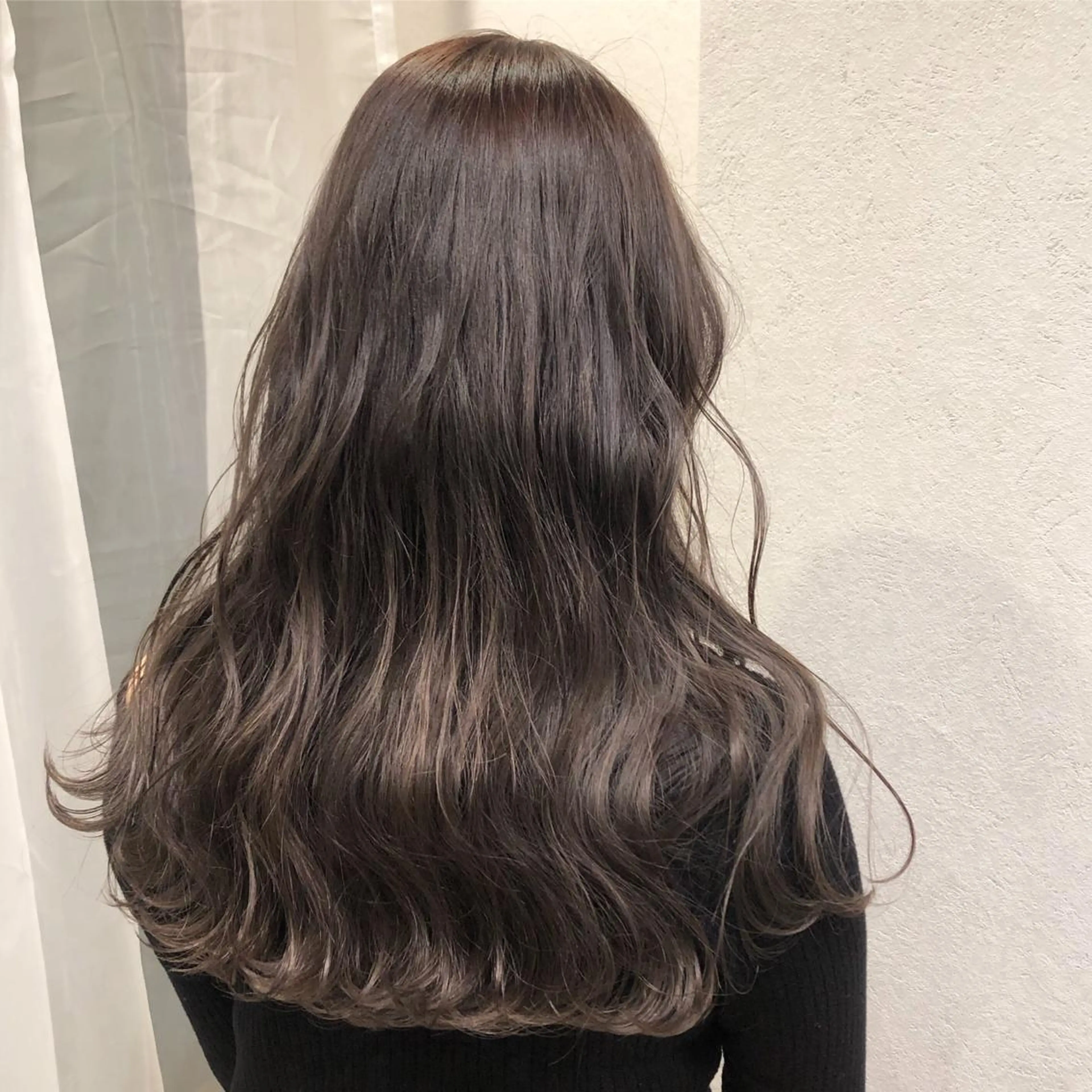 ロング カラー a rikaのヘアスタイル