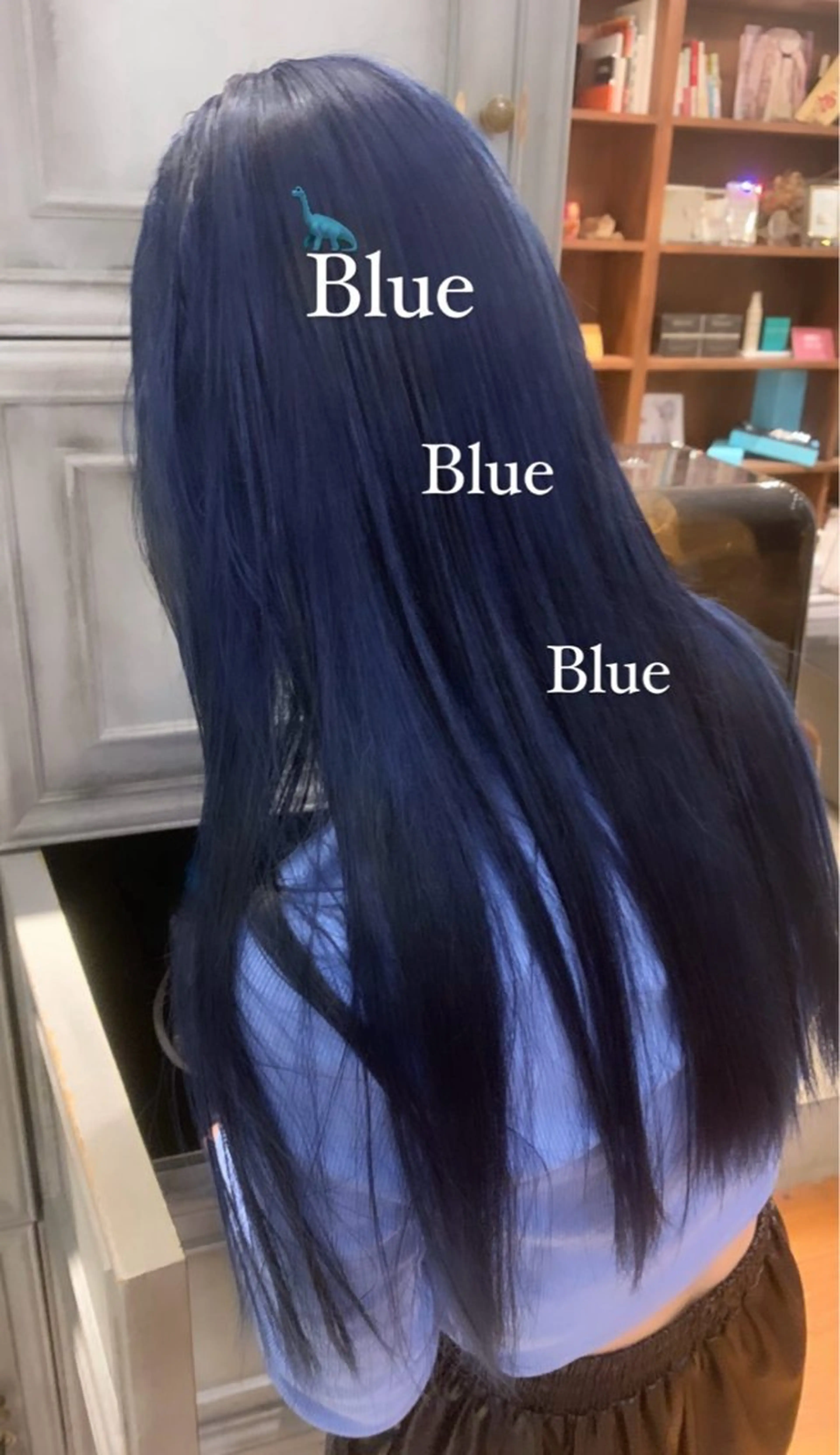 ロング カラー カット ヘアカラー トリートメント 💟Opus/ Mizuki🐕💟のヘアスタイル