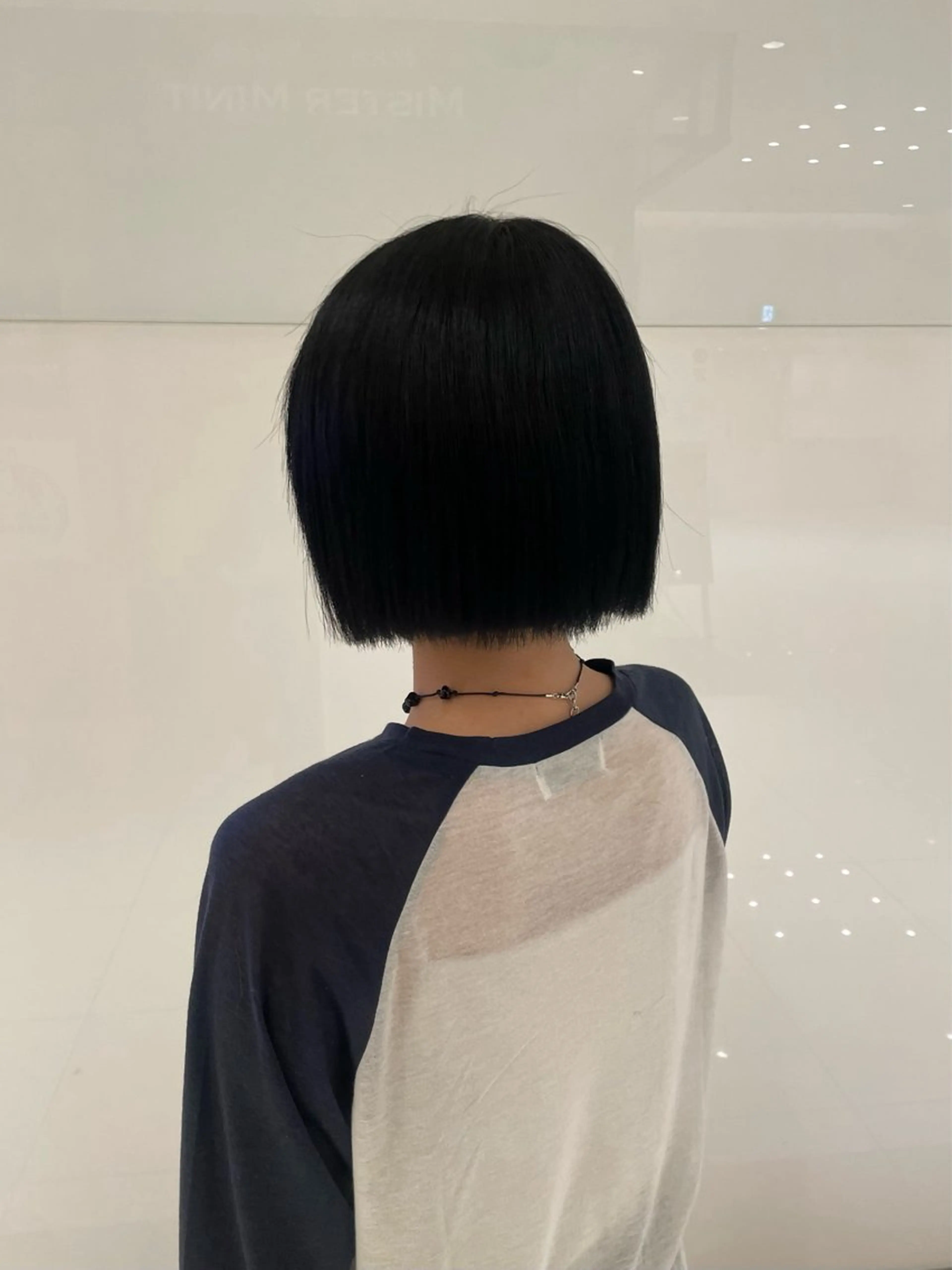 カラー 黒髪 ブルーカラー ブルーブラック ネイビーカラー ヘアカラー 自然と惹かれる🪷 艶カラー/茉優♩のヘアスタイル