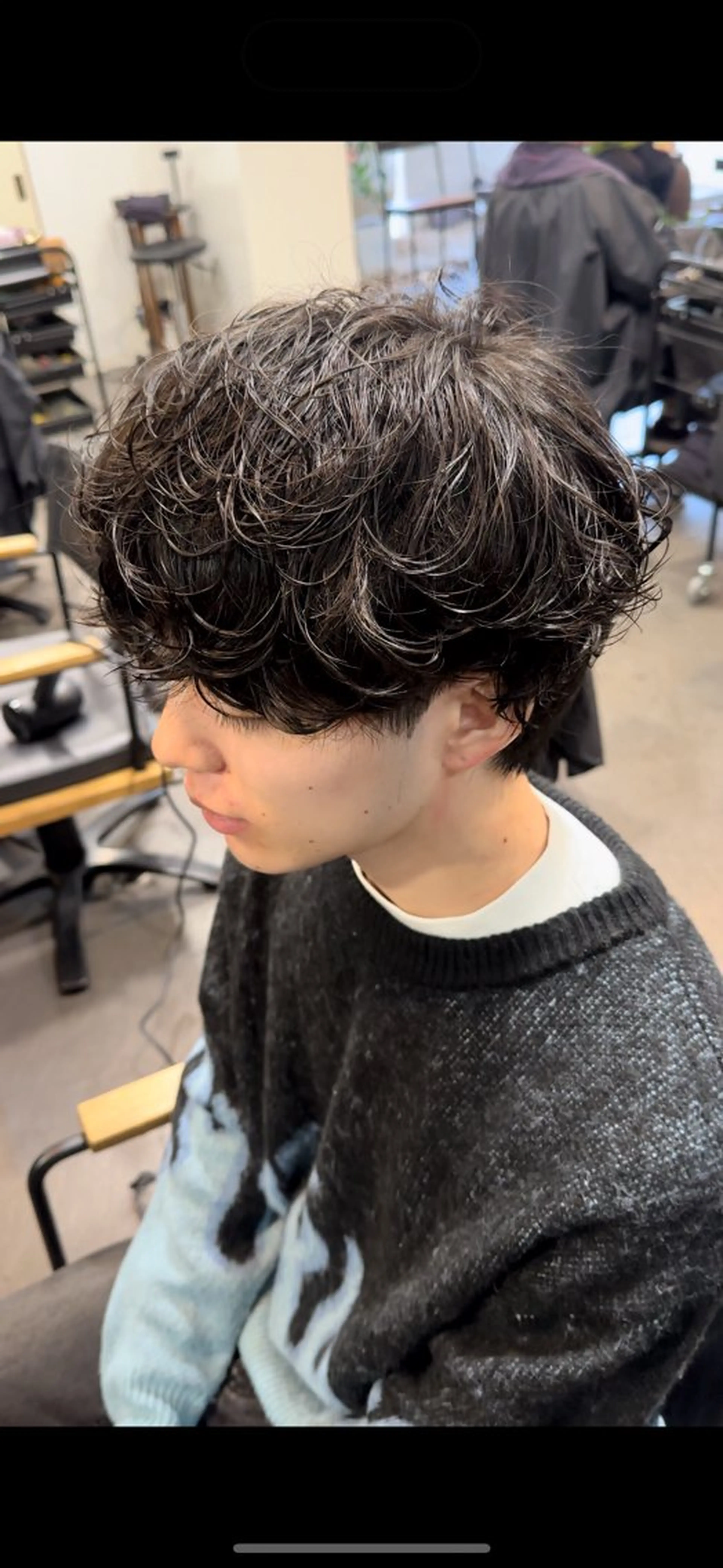 パーマ メンズ メンズパーマ スパイラルパーマ カット パーマ 年間2000名担当◎ パーマ職人/仲原佑樹のヘアスタイル