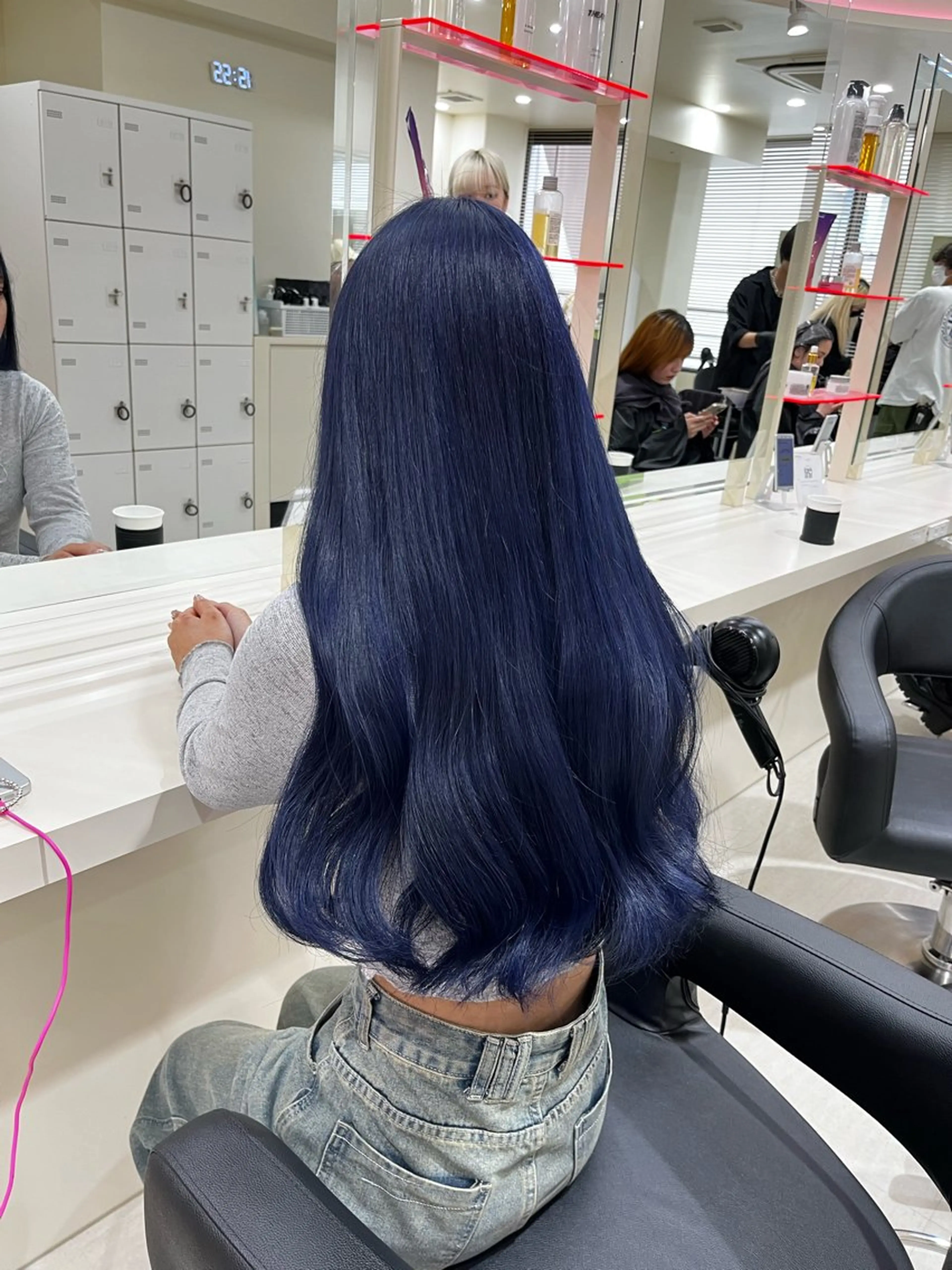 ミディアム カラー ヘアカラー 💟RINNA 艶カラー💟のヘアスタイル