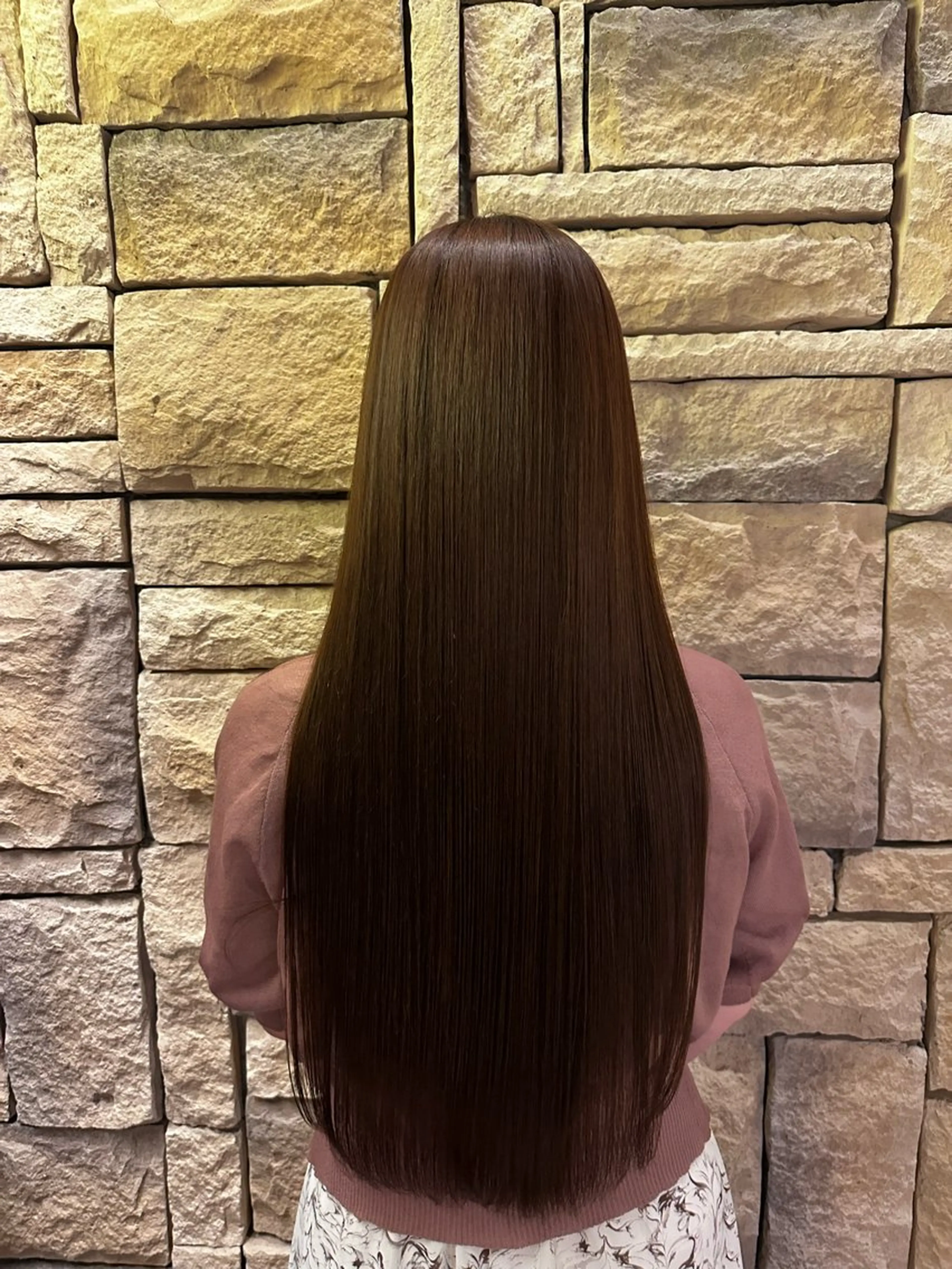 ロング 酸性ストレート 早坂 匠/酸性ストレートのヘアスタイル