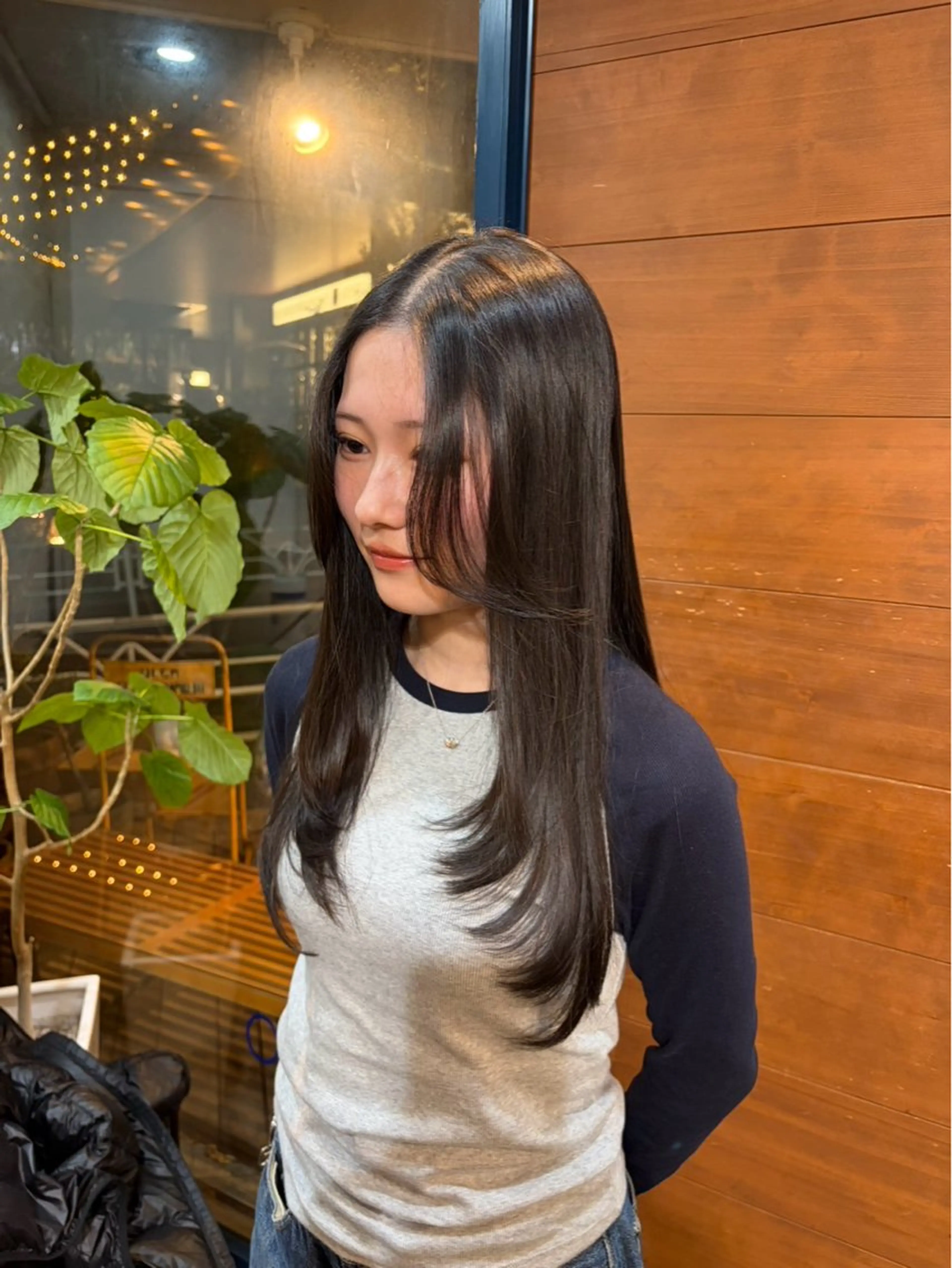 ロング レイヤーカット aimi .のヘアスタイル