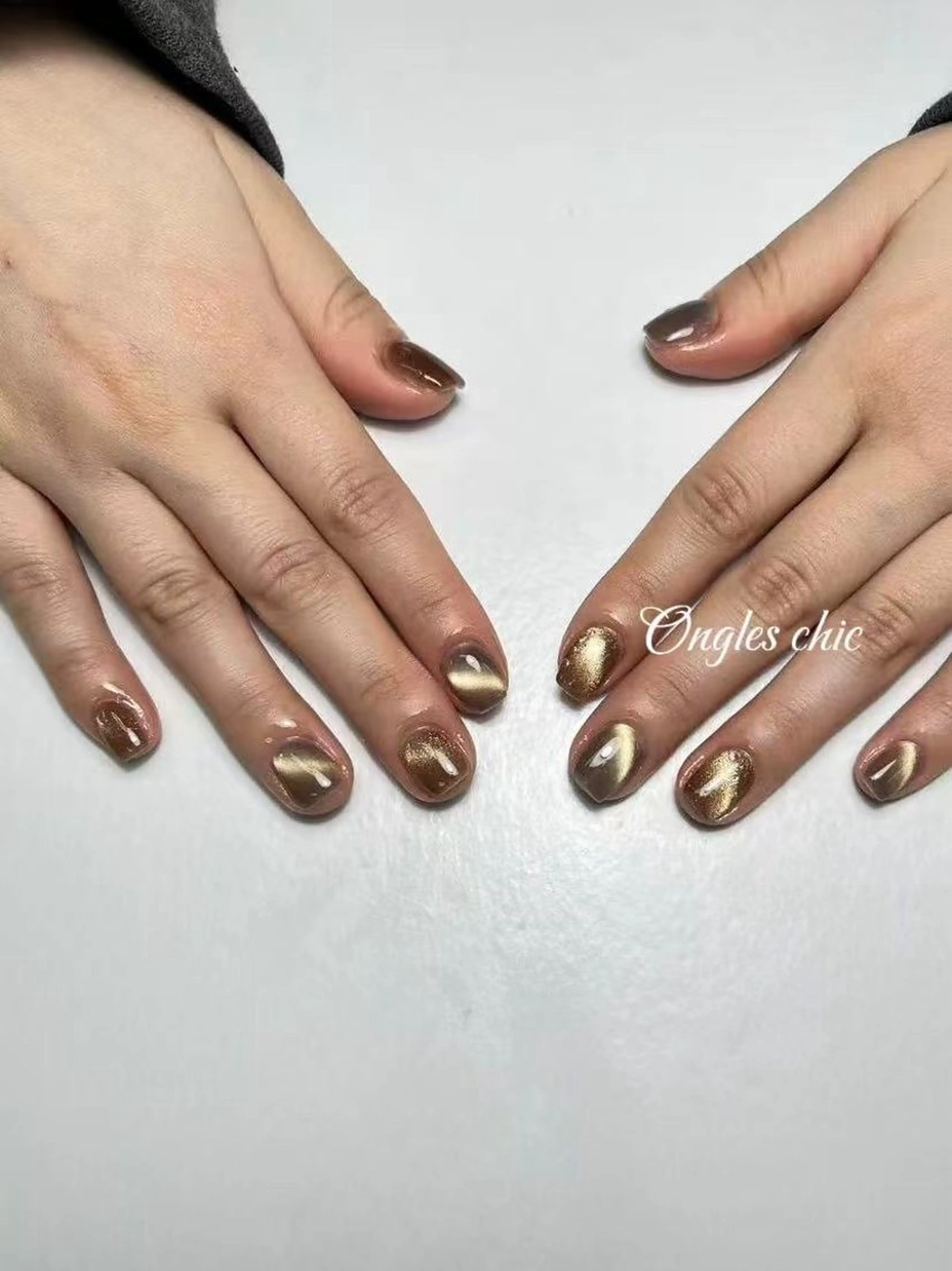 ネイル ハンドネイル ハンドケア ongles chicのネイルデザイン