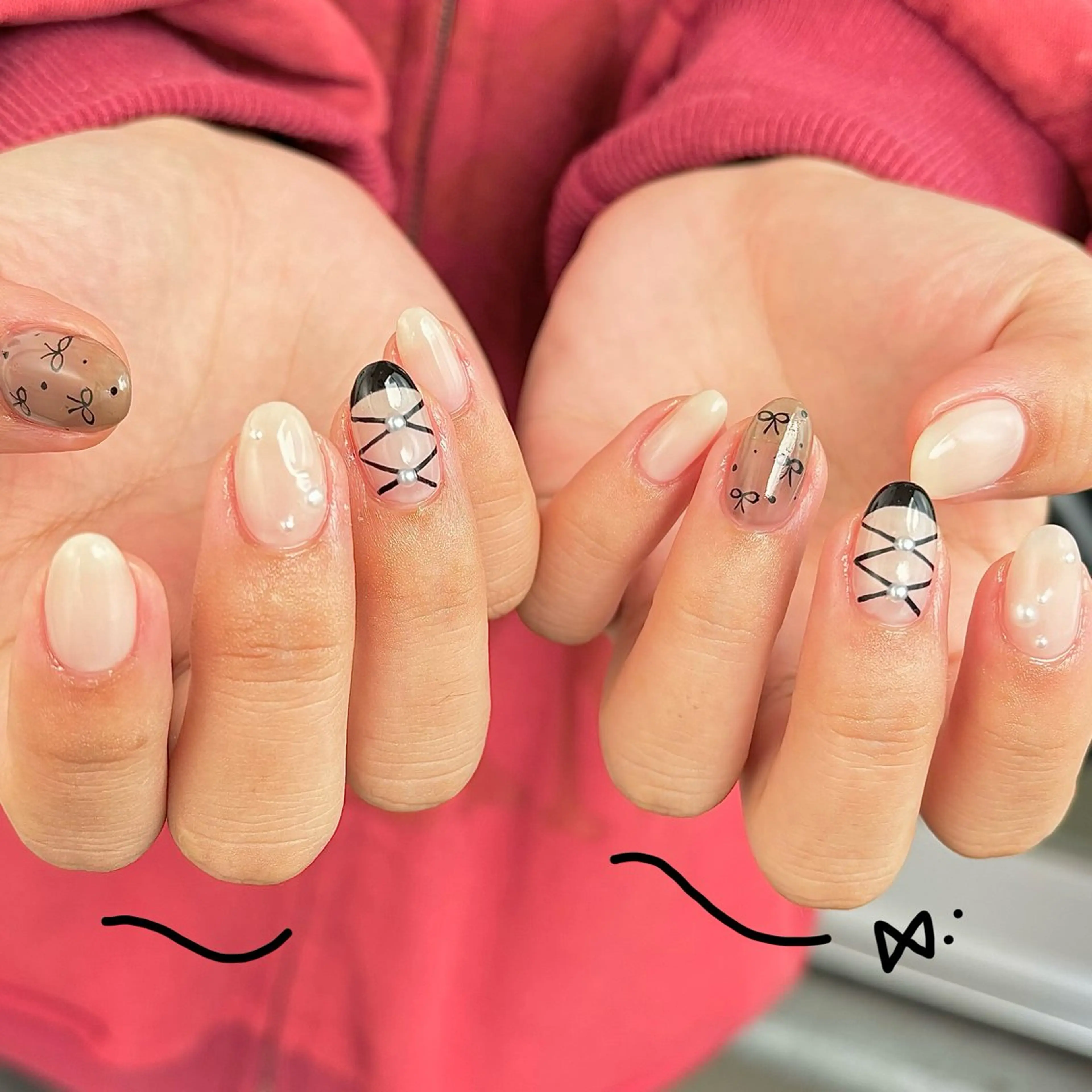 ネイル ハンドネイル Nailsalon BLOOM🌷 山崎のネイルデザイン