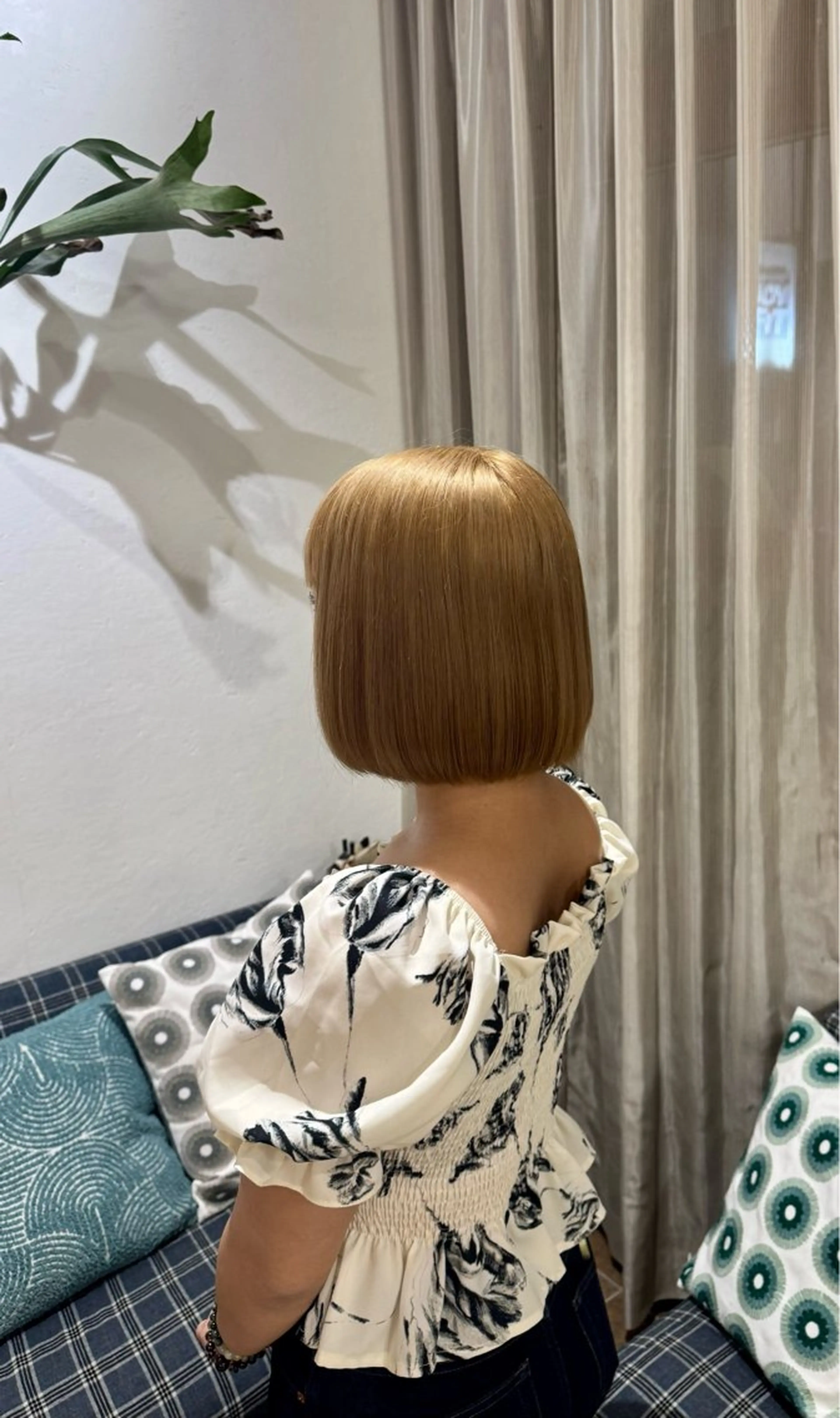 ミディアム カラー ブリーチ ヘアカラー 梶尾 悠人のヘアスタイル