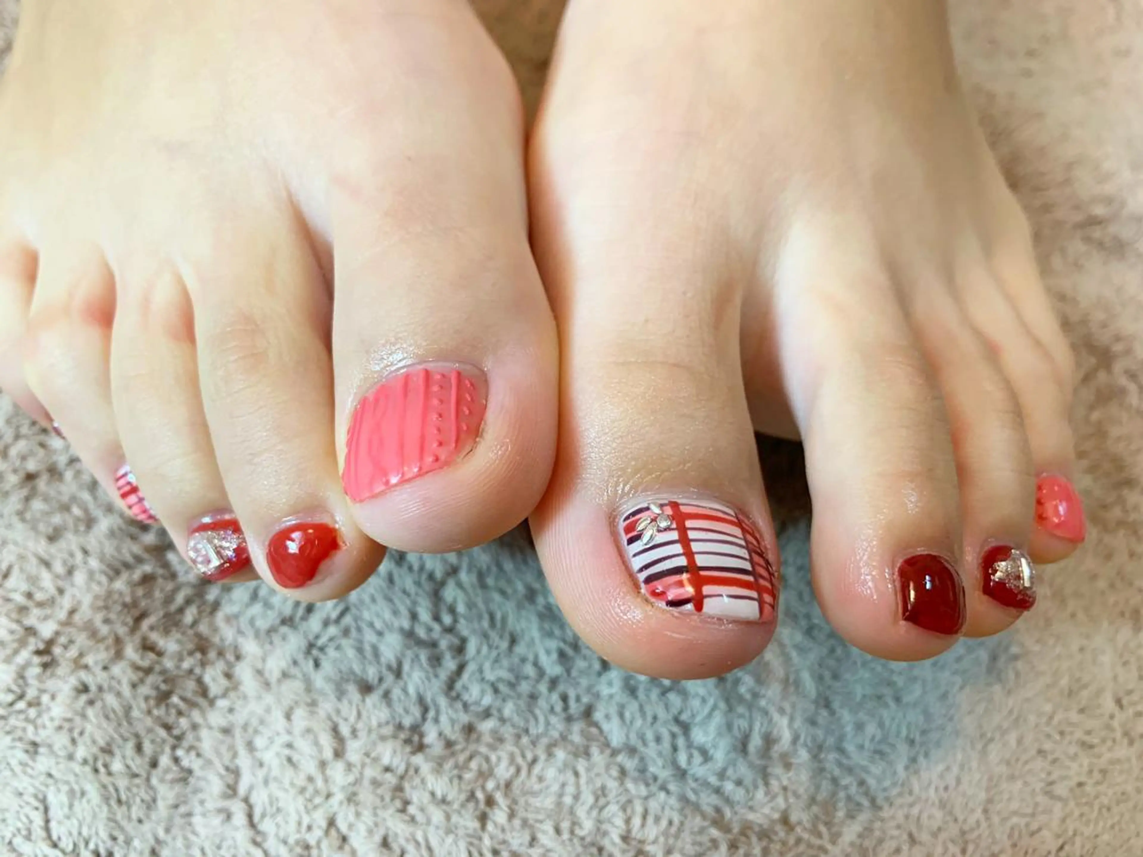 ネイル ハンドネイル フットネイル GéRanium Harukaのネイルデザイン