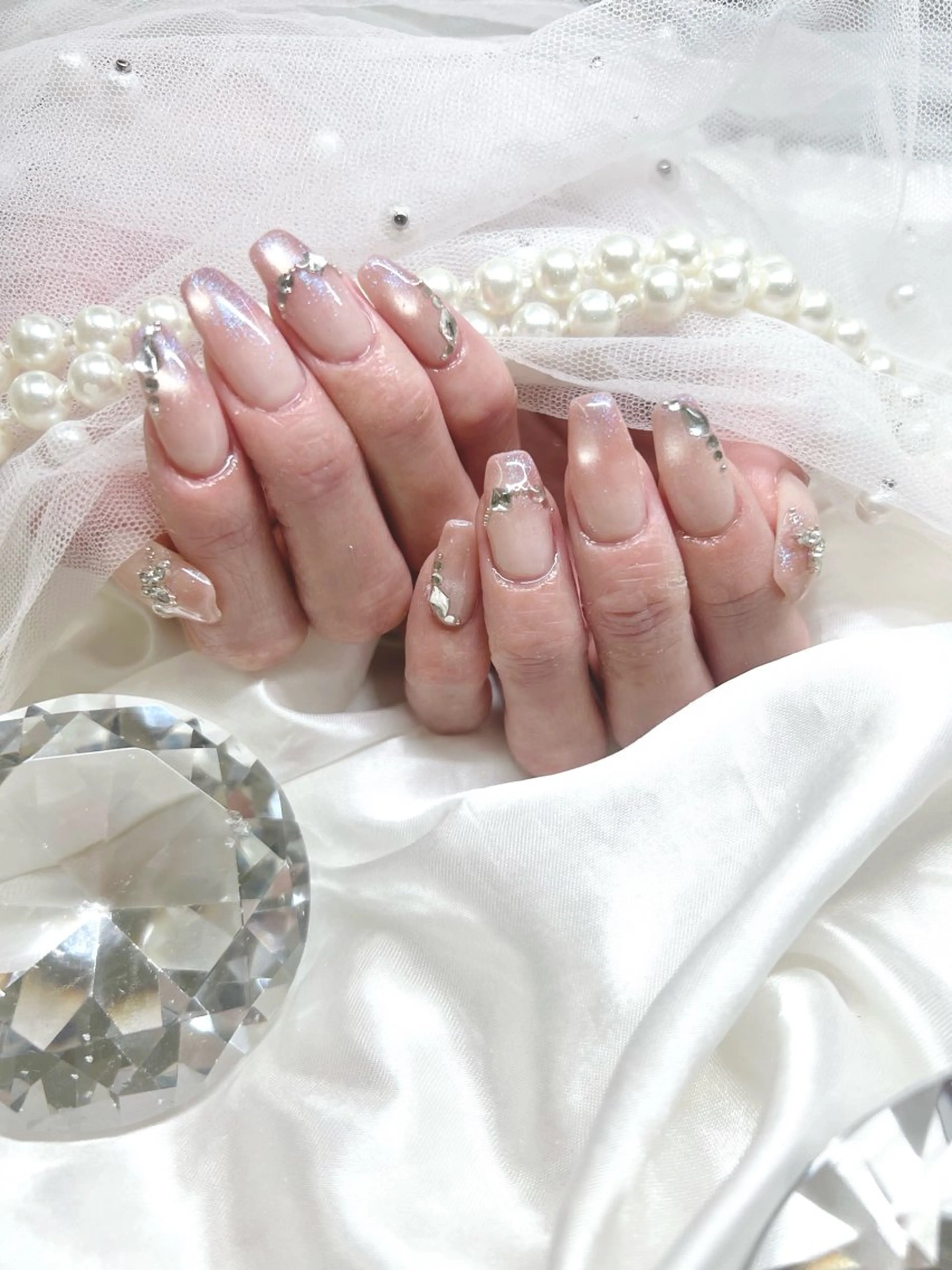 ミディアム ハンドネイル Nailsalon Angeのネイルデザイン