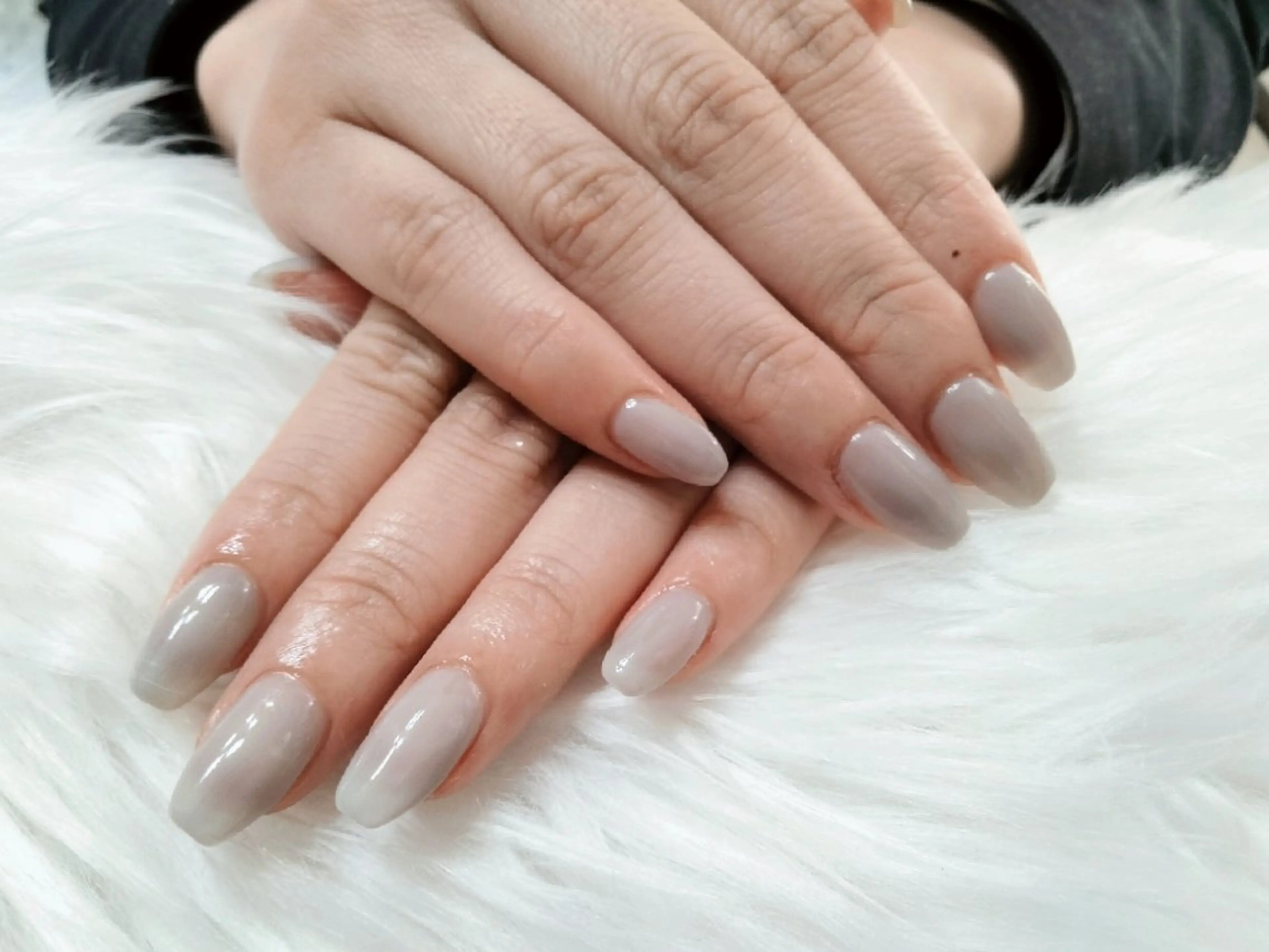 ネイル ワンカラーネイル Beaubie nailサロンのネイルデザイン