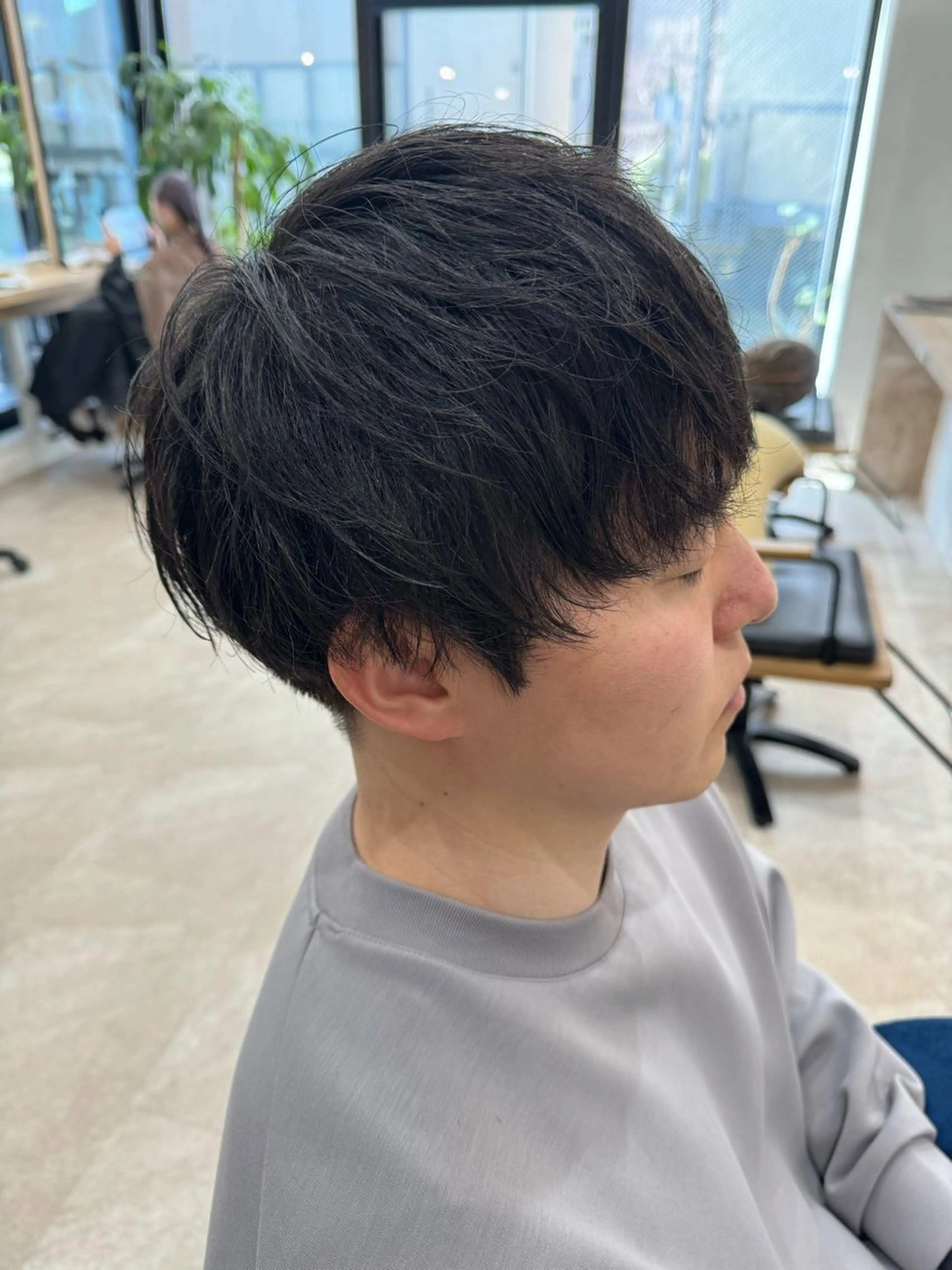 ショート パーマ メンズ 髪質改善/縮毛矯正 /メンズパーマ川田のヘアスタイル