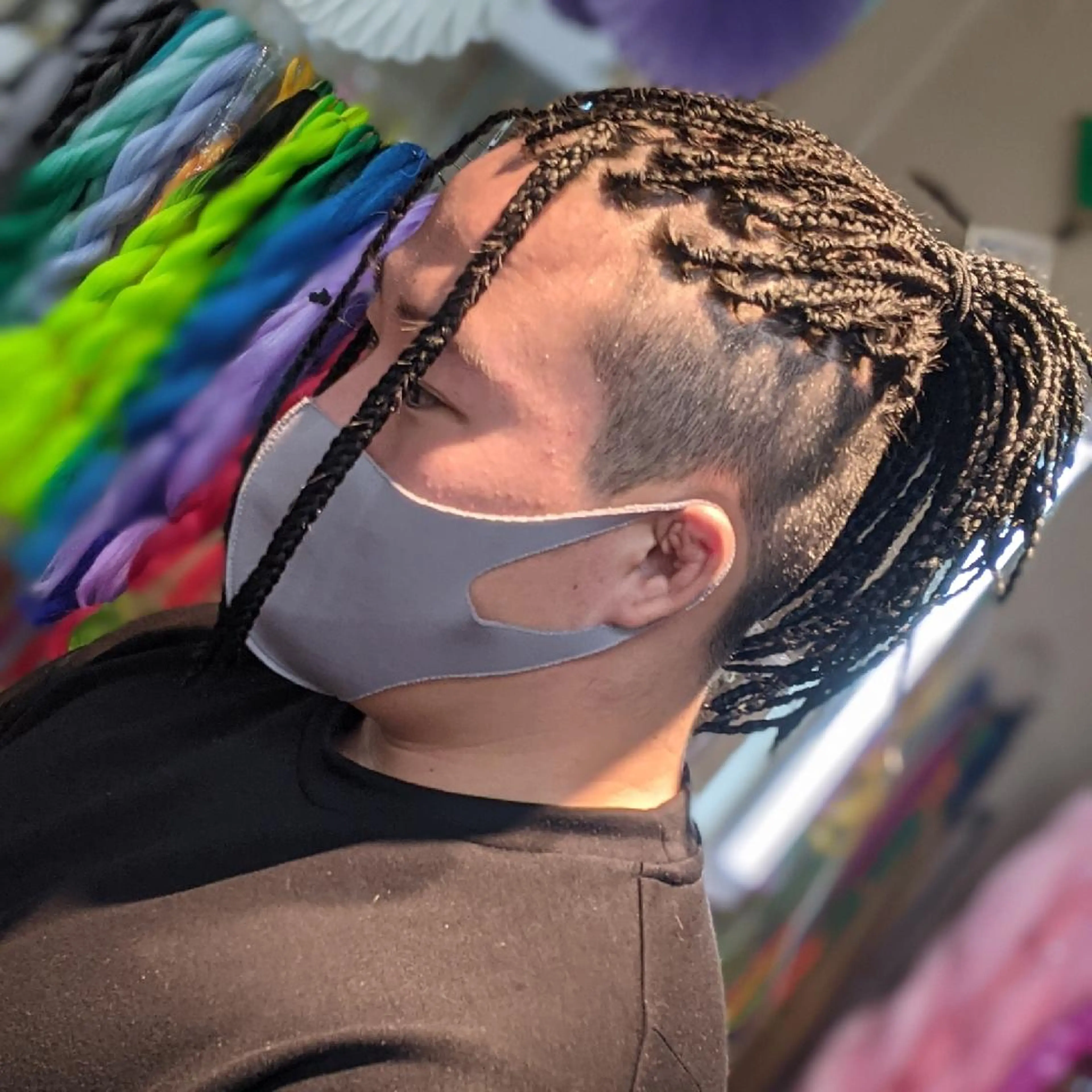 メンズ ヘアアレンジ エクステ scamp ★のヘアスタイル