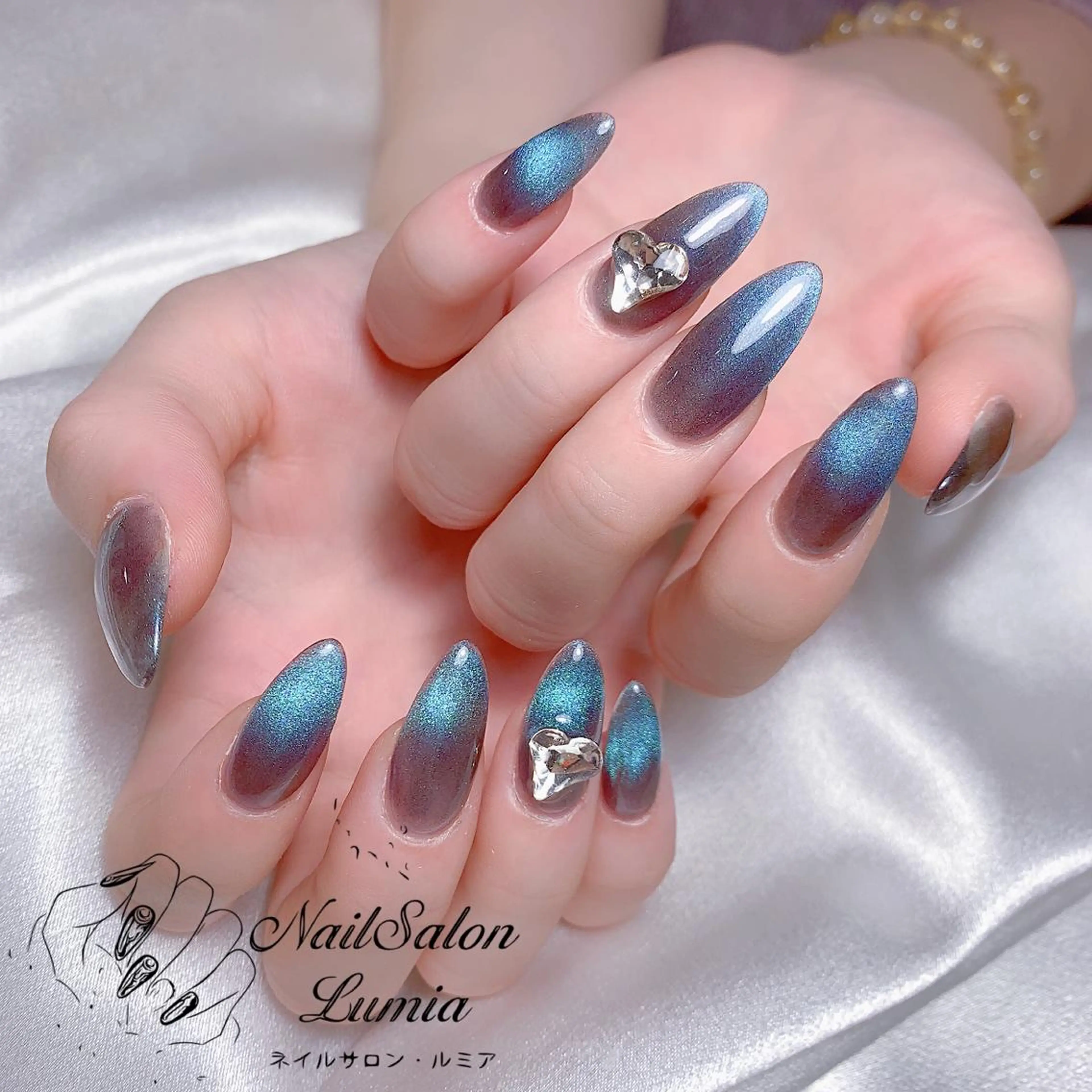 ネイル ハンドネイル ネイルサロン ルミア Lumia 店長のネイルデザイン