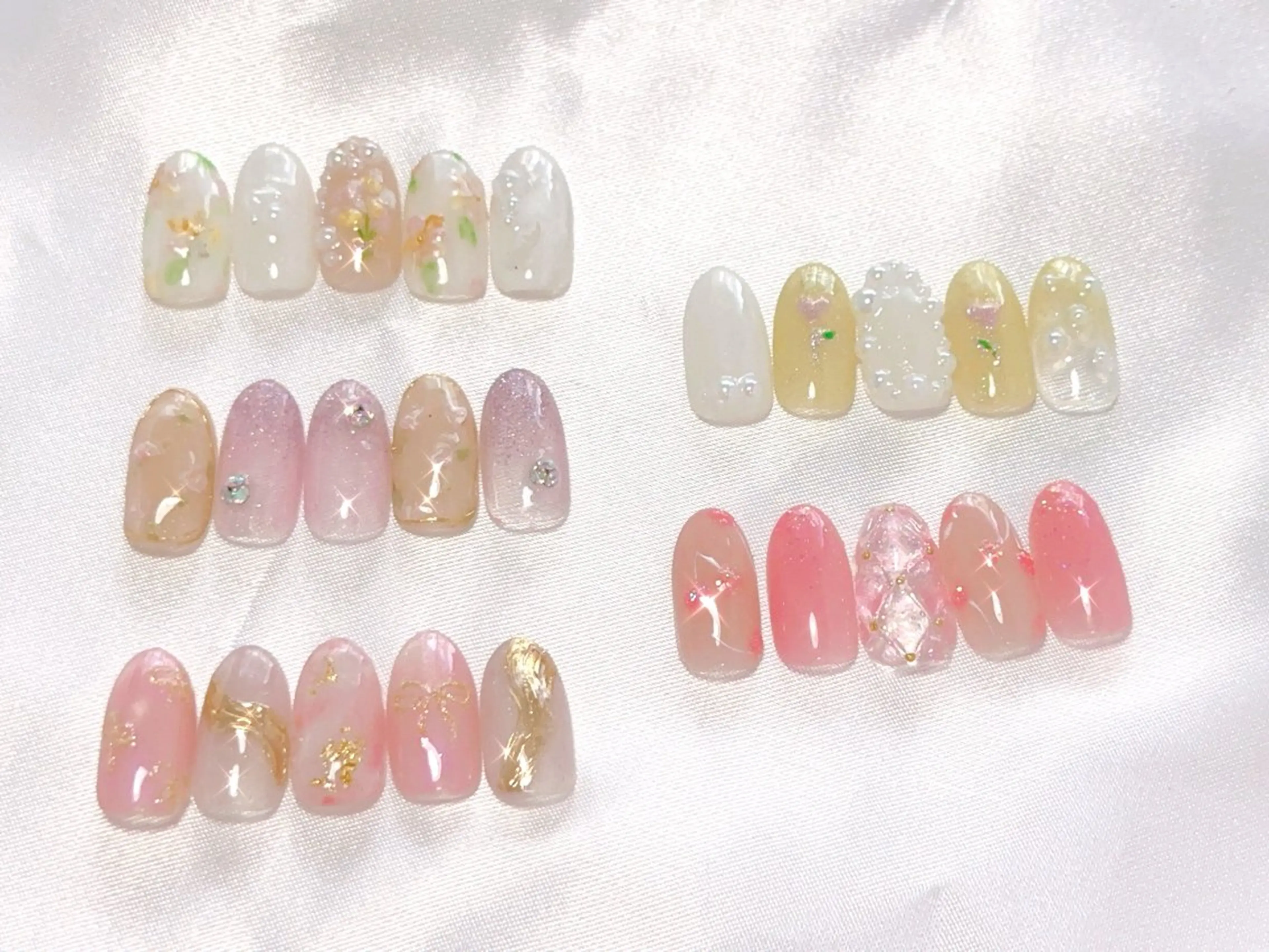 ネイル ハンドネイル Cherie PINKのネイルデザイン