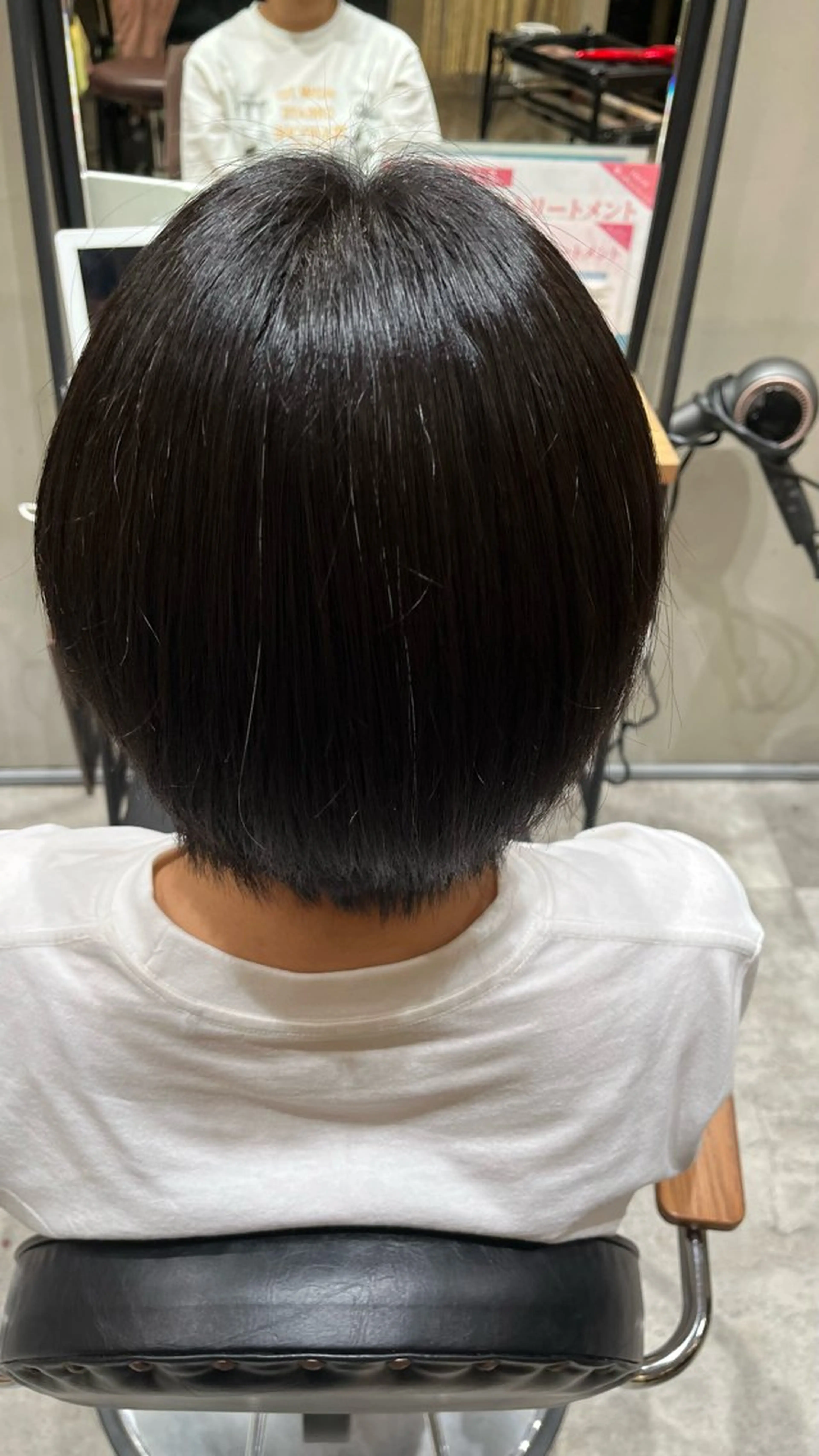 カット 縮毛矯正 赤み消し艶カラー🍒 髪質改善　KAIのヘアスタイル