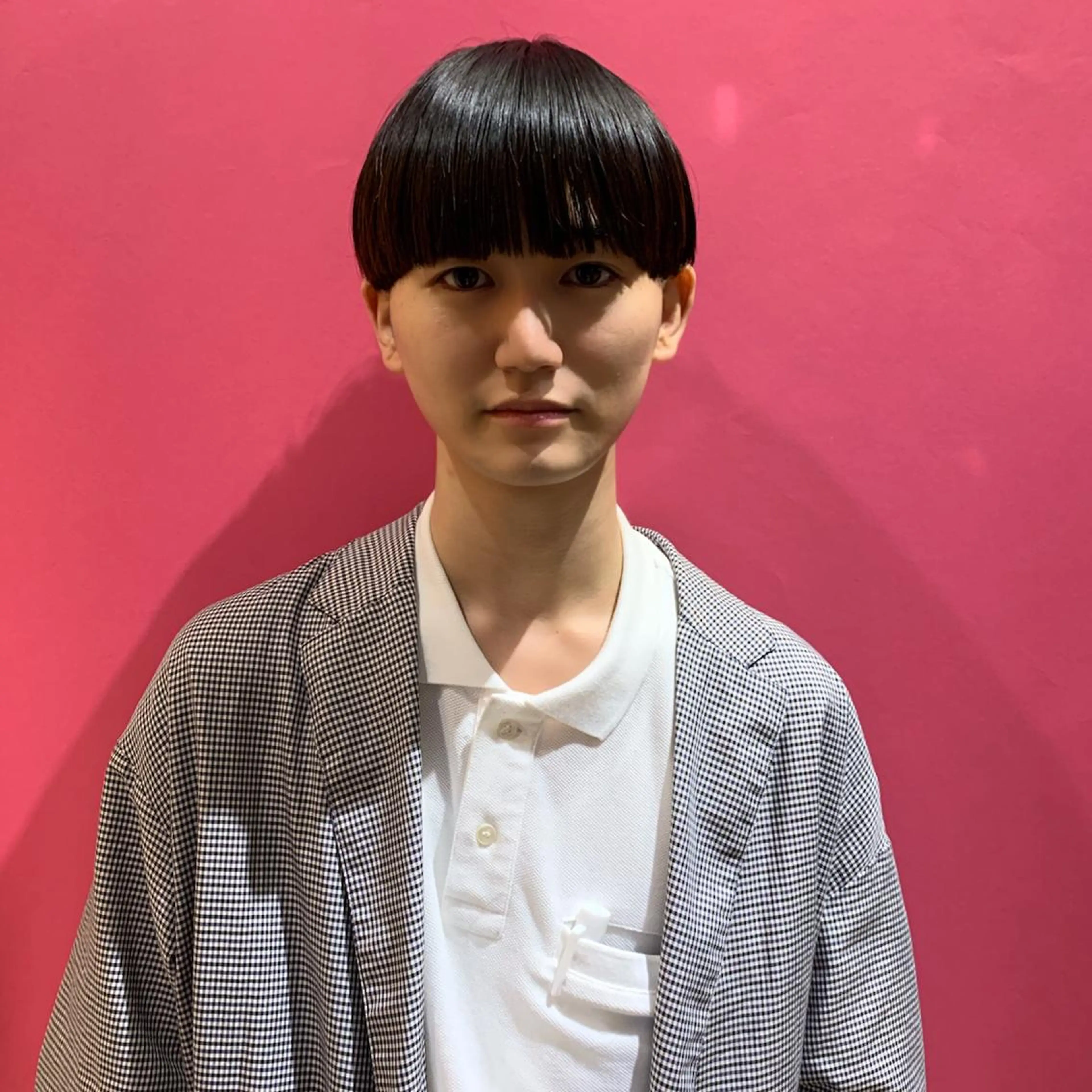 ショート メンズ マッシュ カット ウルフ、レイヤー 、メンズカットSHOのヘアスタイル