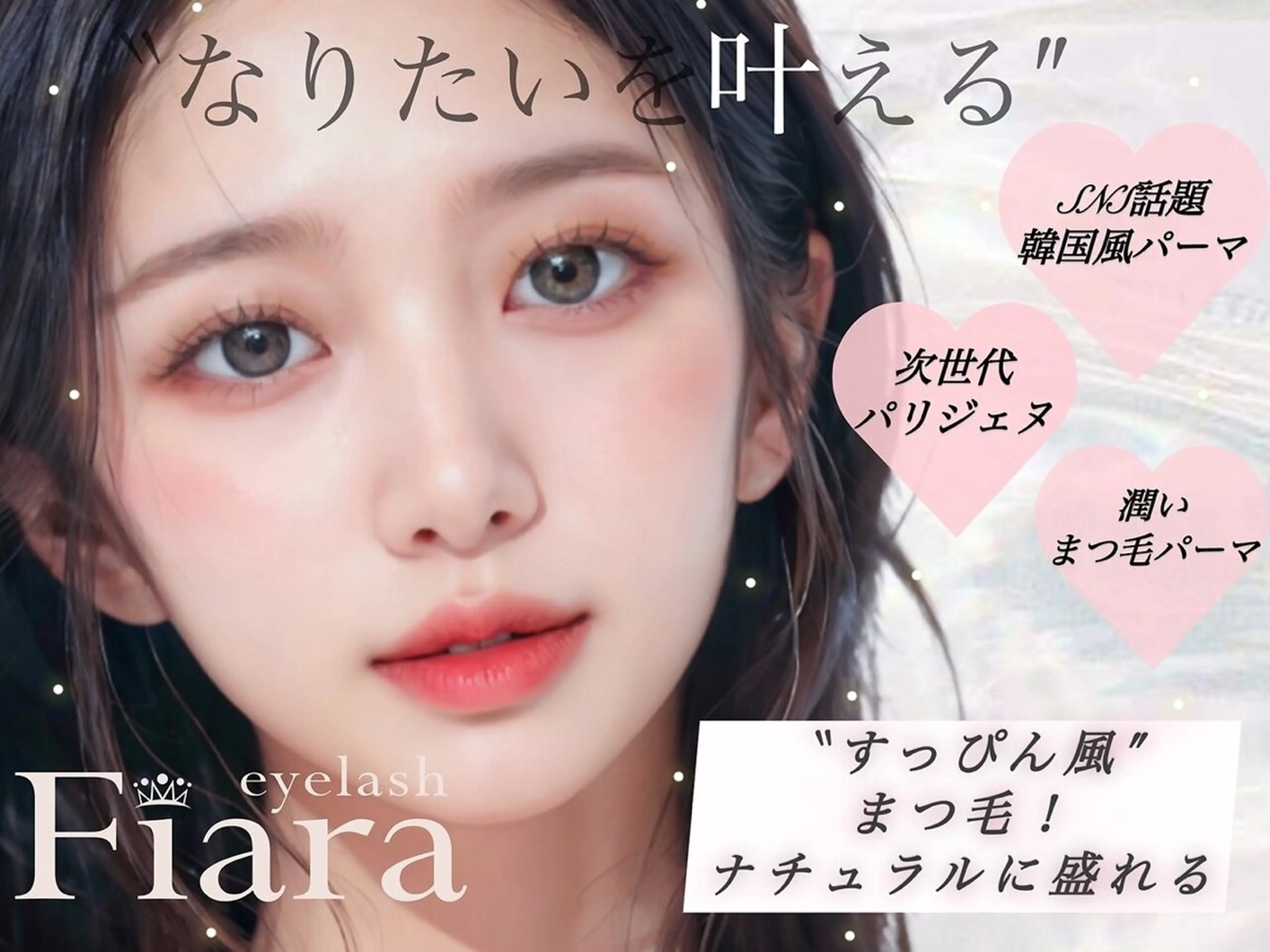 マツエク・マツパ 🩵Fiara🩵 Himariのマツエク・マツパデザイン