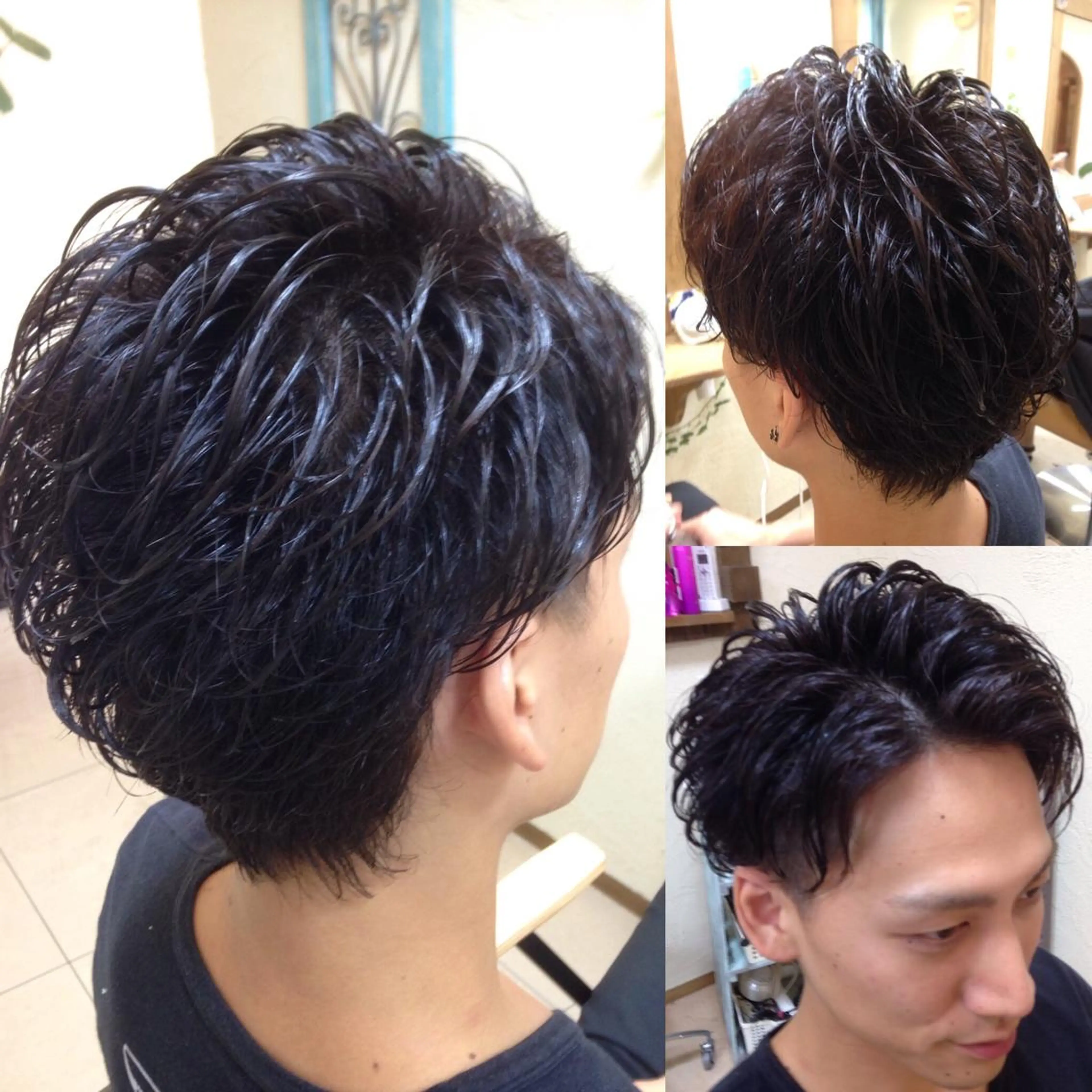 メンズ 飯盛 和樹のヘアスタイル