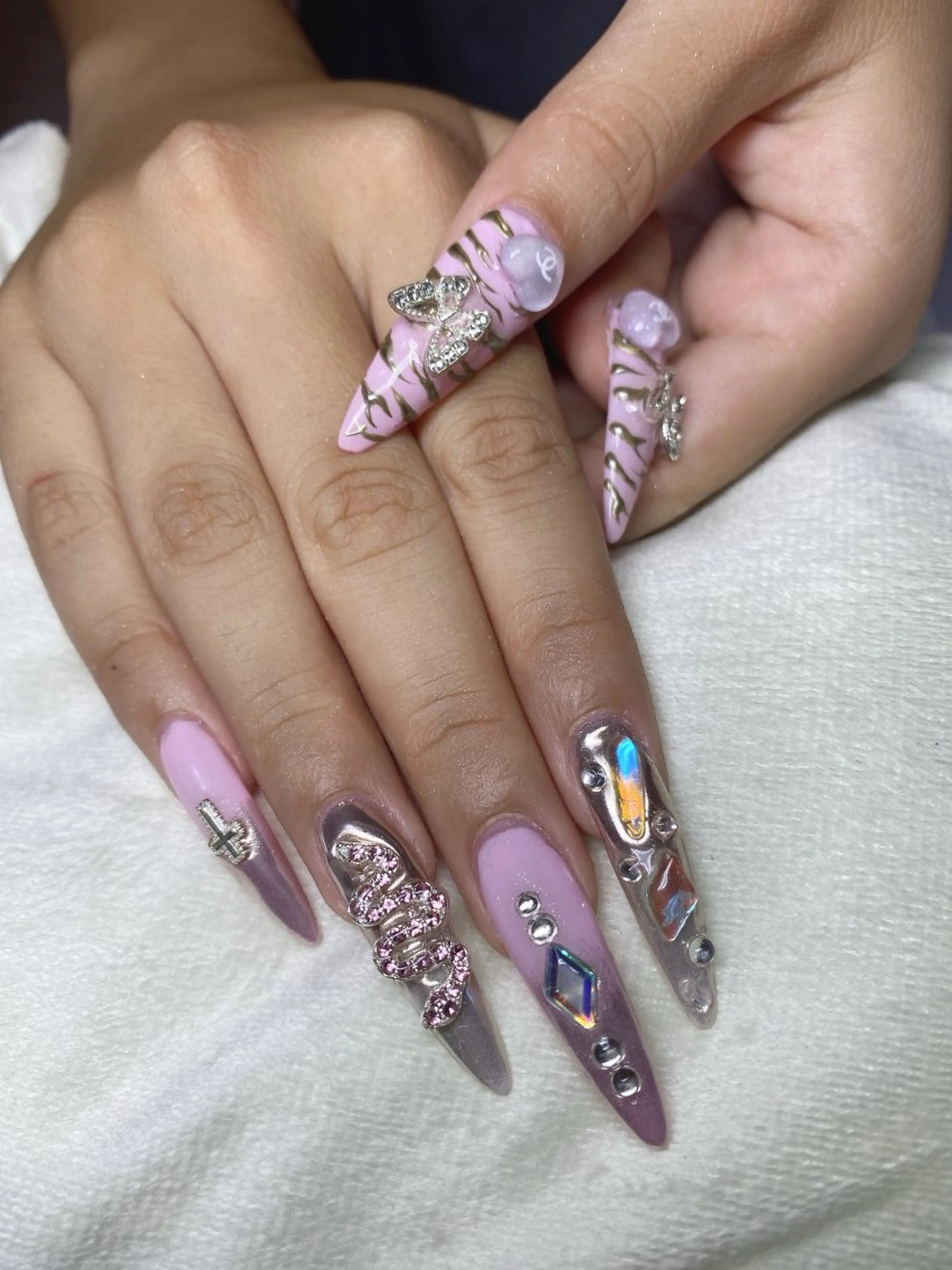 ネイル 長さ出し 持ち込み ネイルチップ ハンドネイル 伊藤 綾のその他イメージ