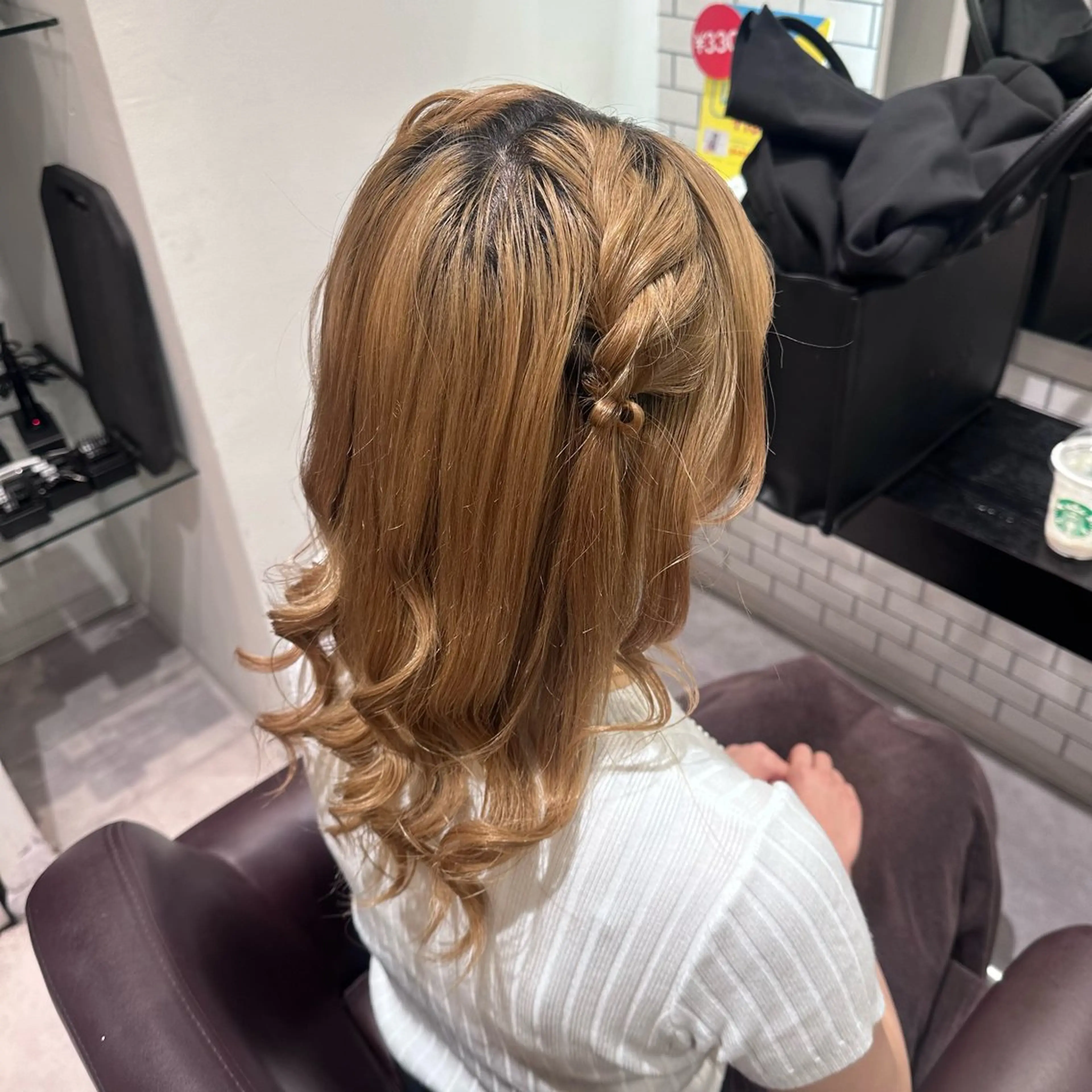 ミディアム ヘアセット 🎀ヘアアレンジ 🎀ななみのヘアスタイル