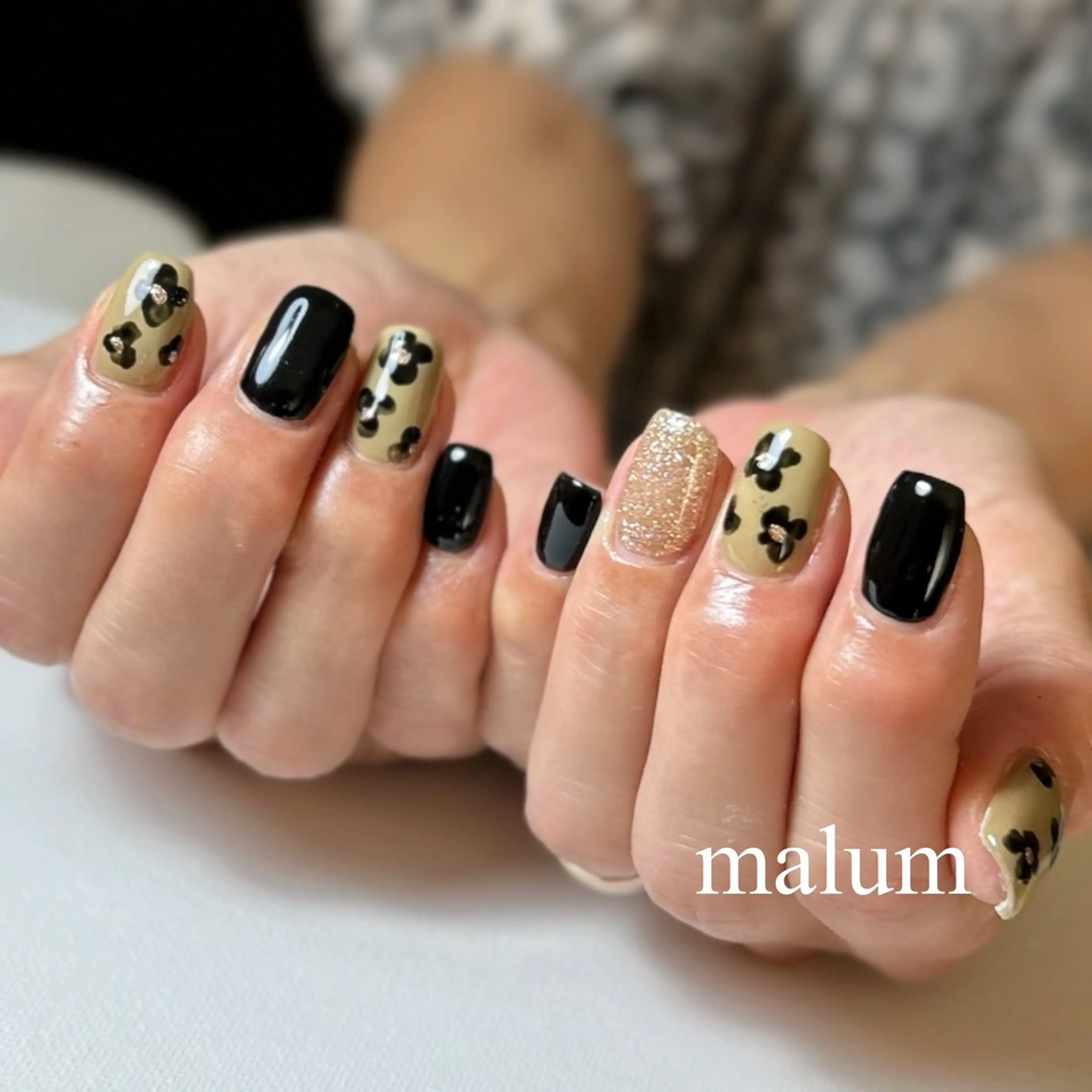 ネイル ハンドネイル malum nailのネイルデザイン