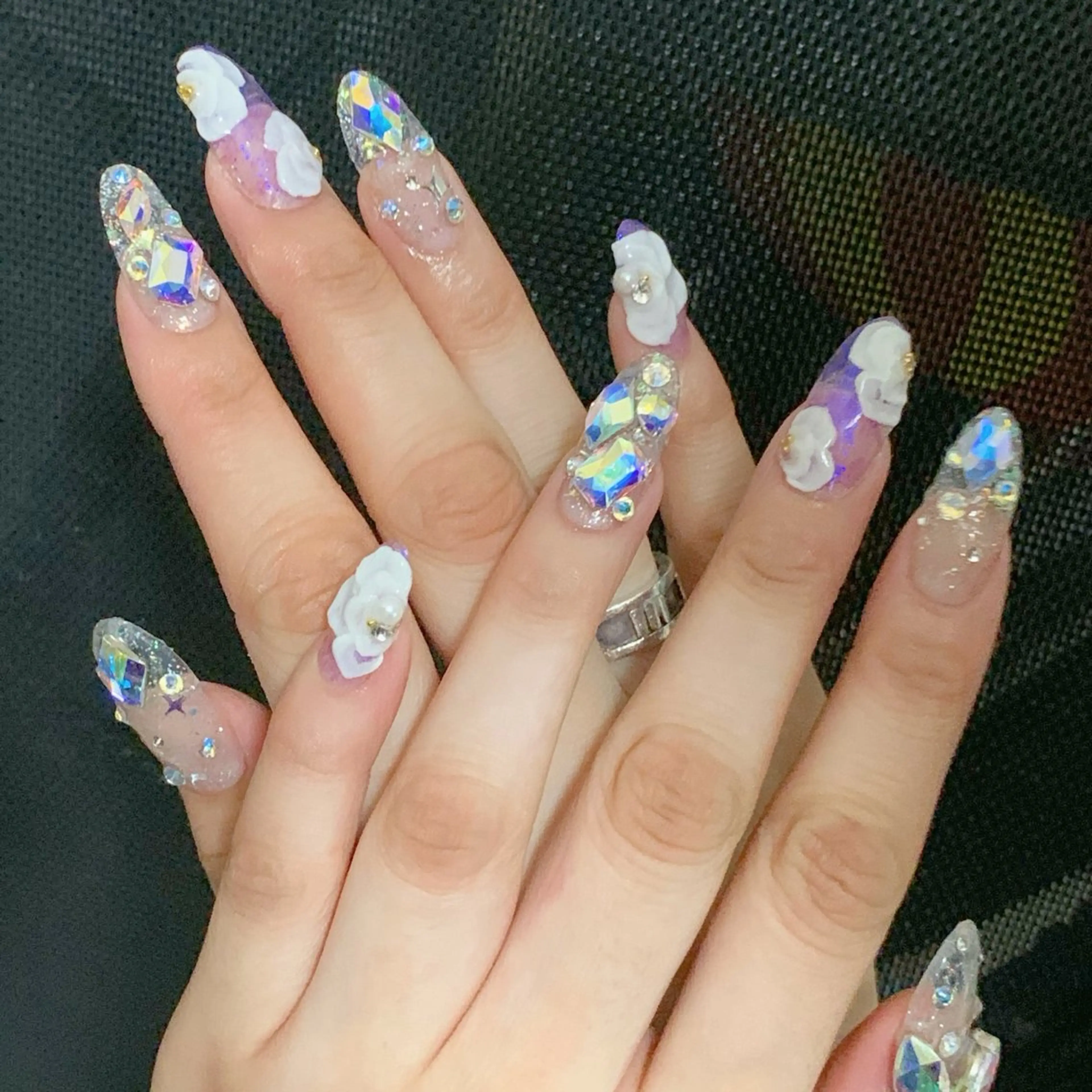 ネイル 成人式 センター南 LEGAOSあゆみのネイルデザイン