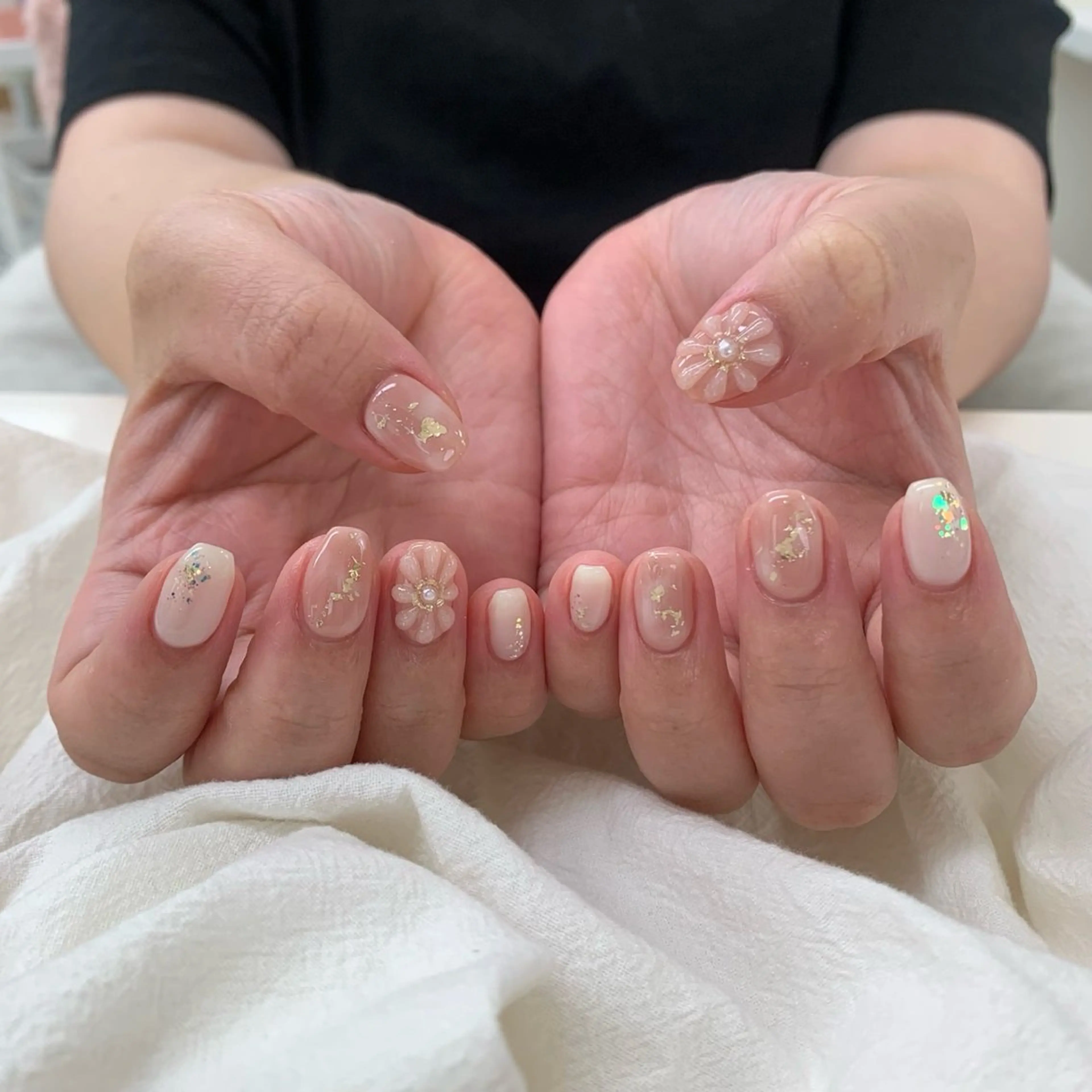 ミディアム ハンドネイル ネイルJaol 池袋のネイルデザイン