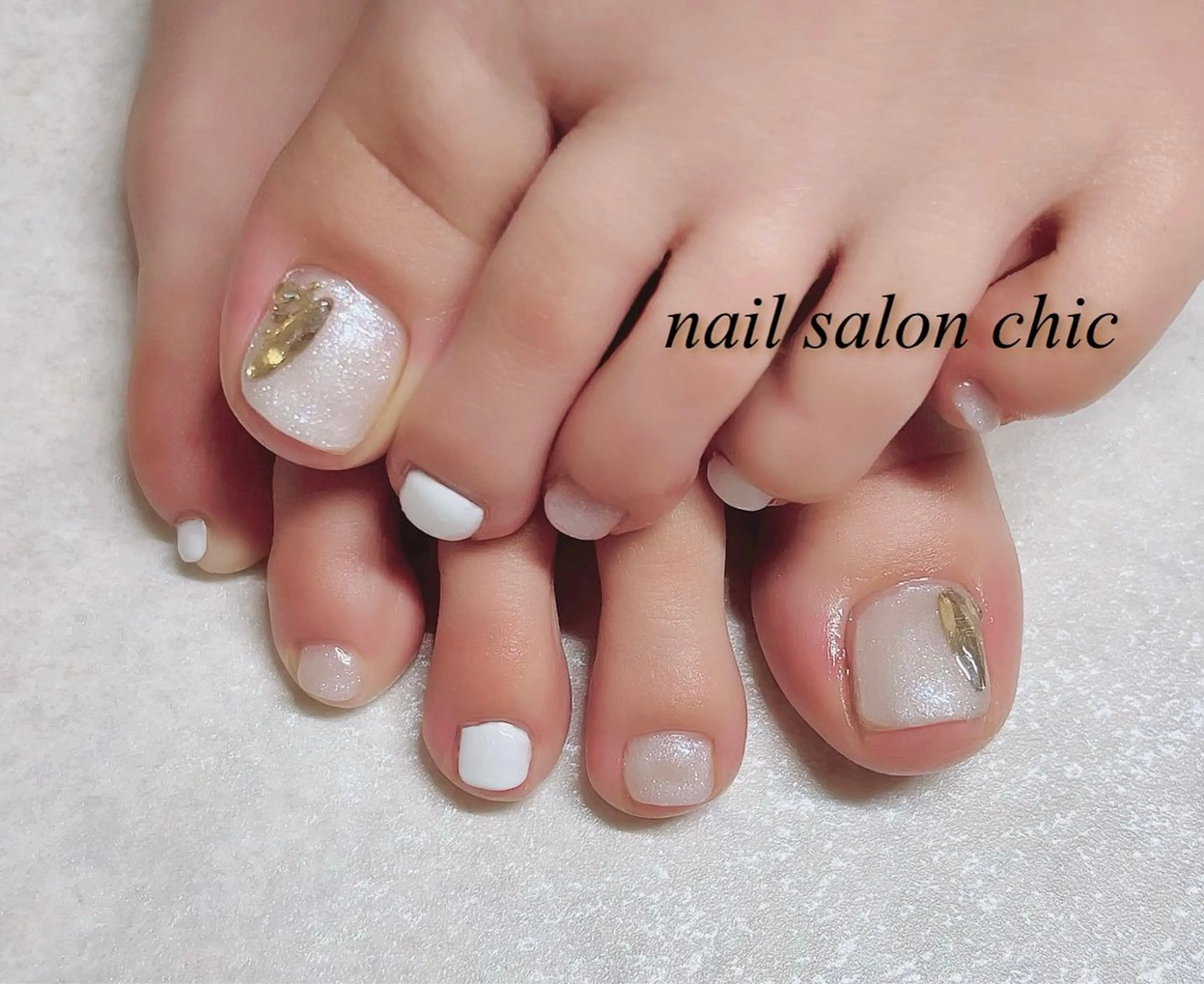 ネイル フットネイル nail salon chicのネイルデザイン