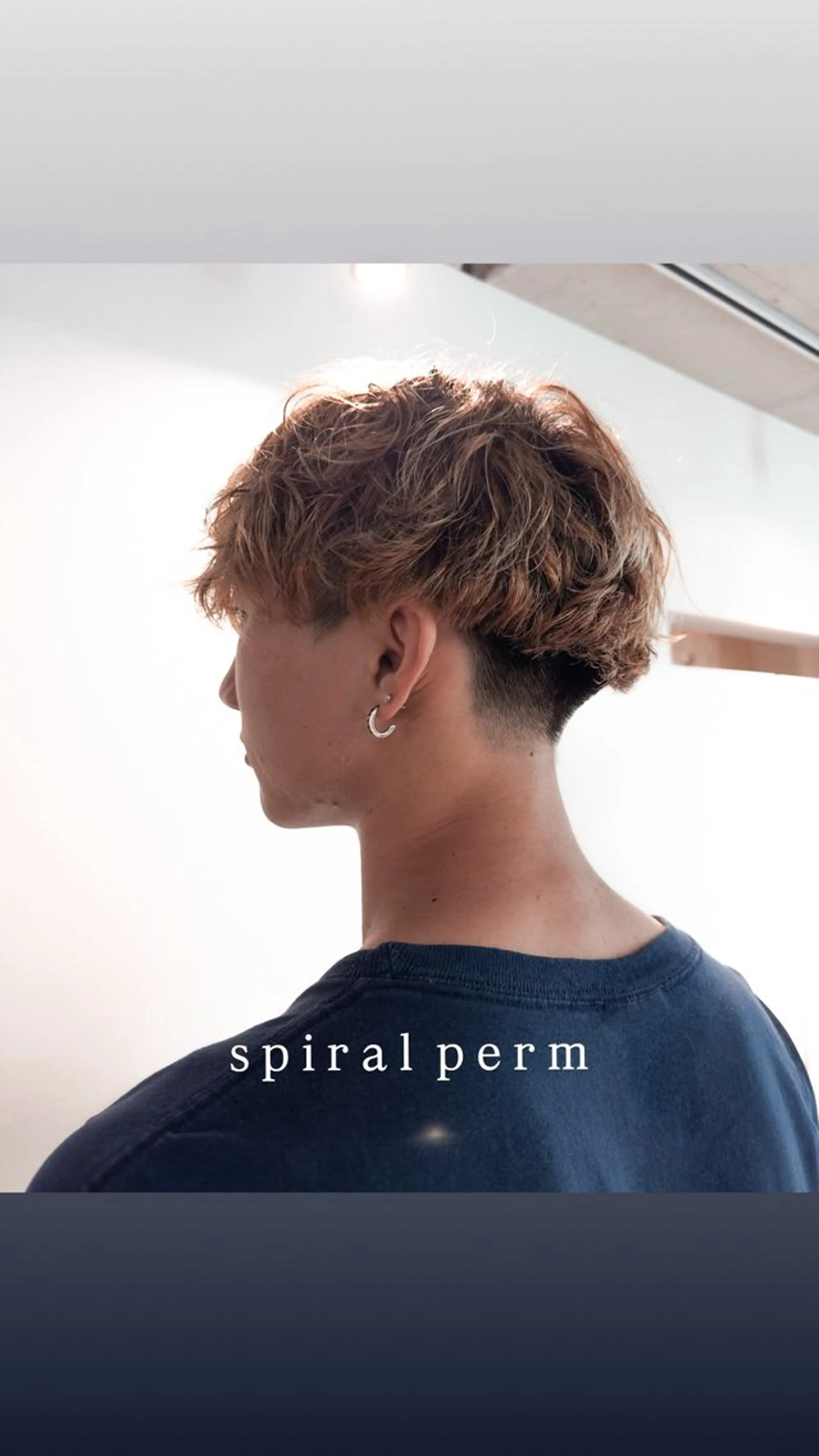 【men's限定】カット＋シャドウパーマ★の写真