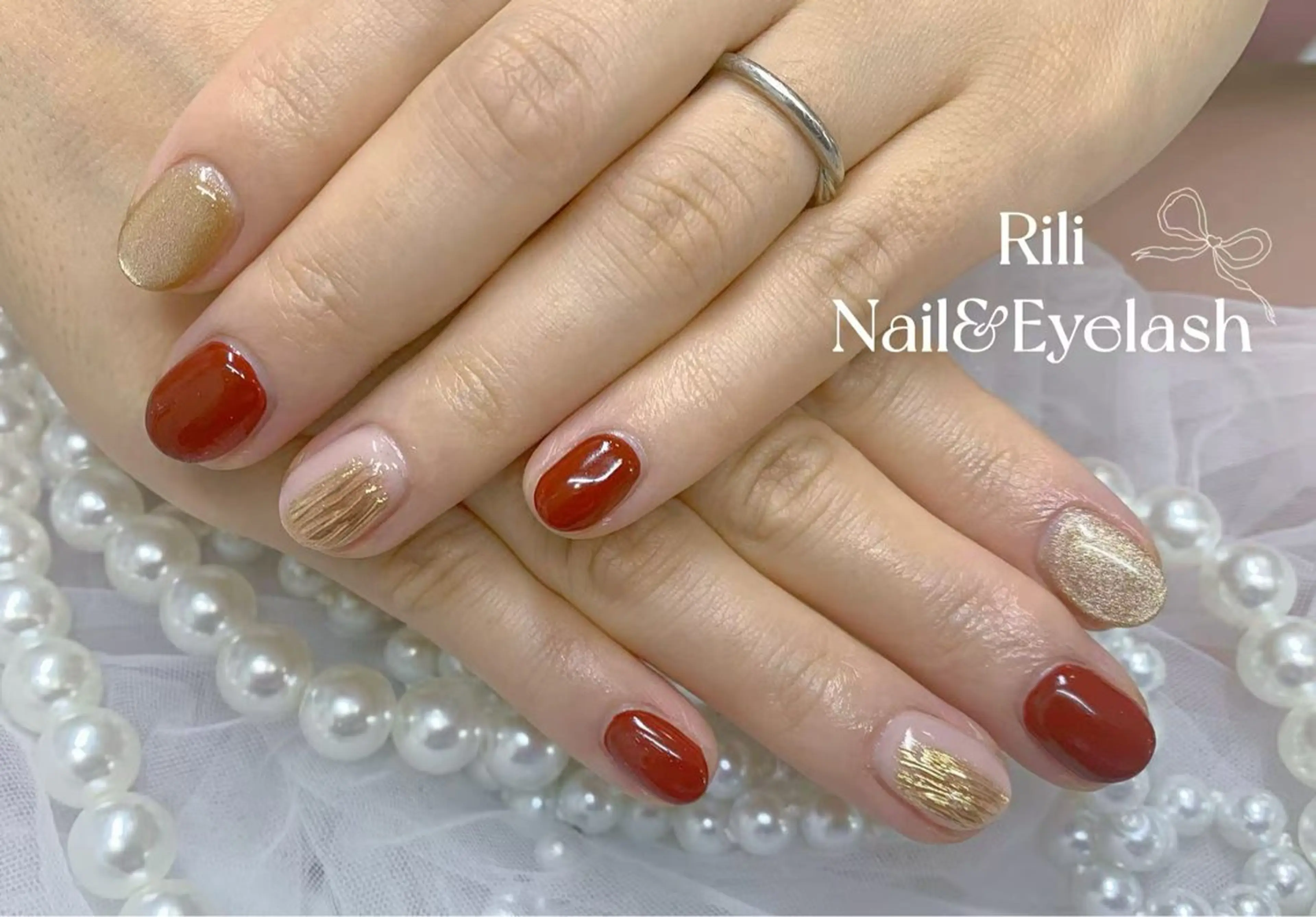 ネイル ハンドネイル Rili🌸Nail かなのネイルデザイン