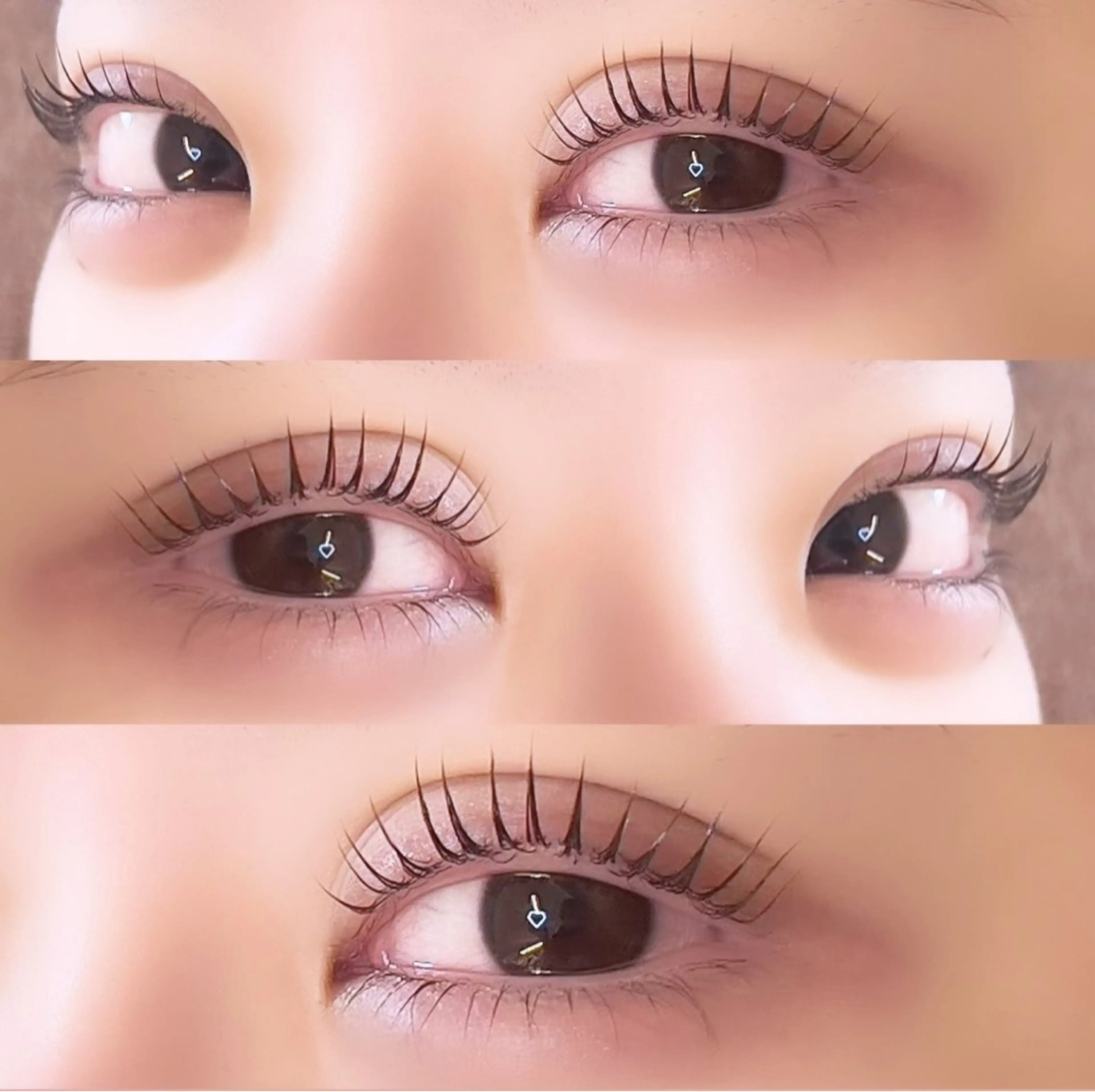 マツエク・マツパ パリジェンヌラッシュリフト まつげパーマ マツパ emiri🍒 @illu6_6nのマツエク・マツパデザイン