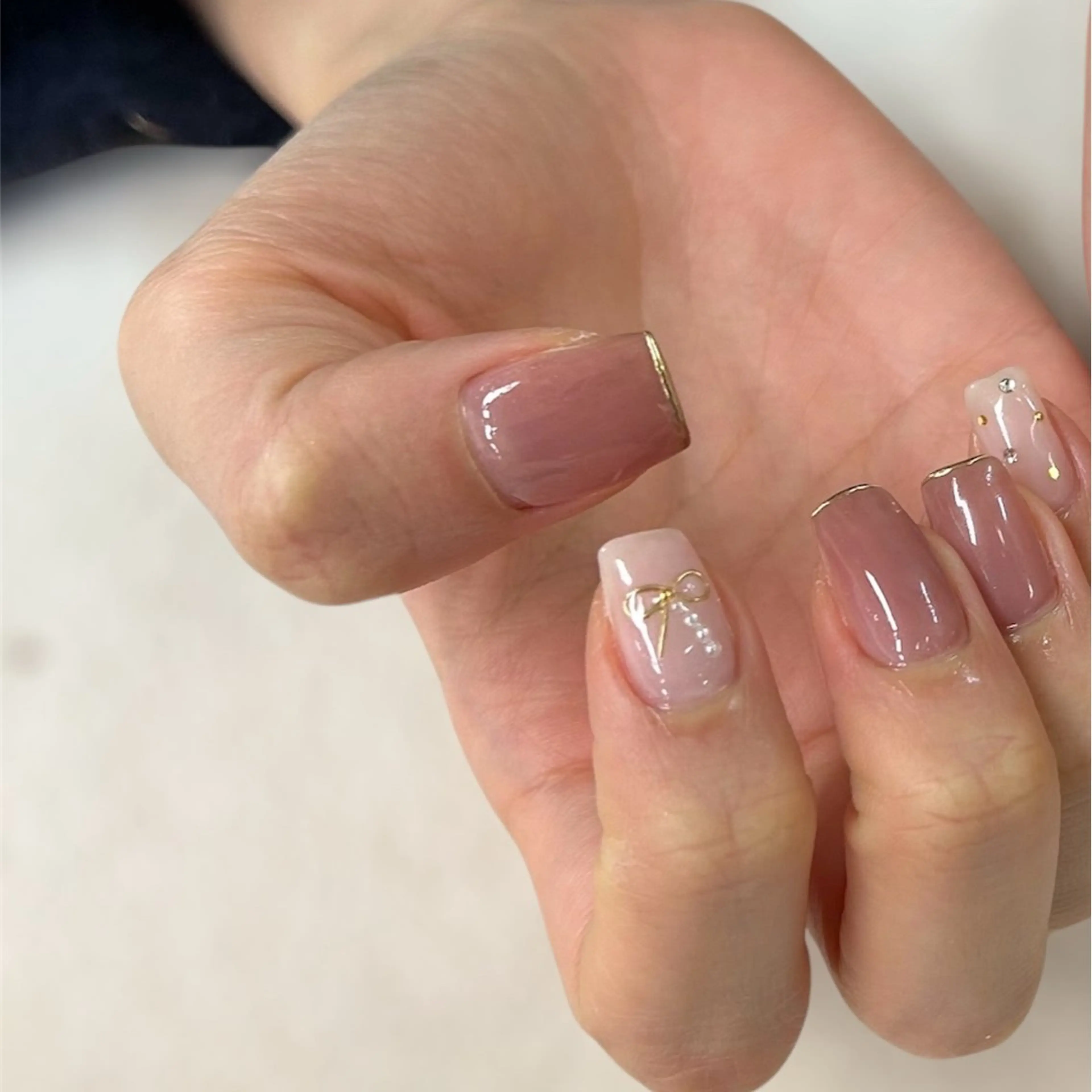 ネイル ハンドネイル アトリエ　ミモザ所属・いまむら あかりのネイルデザイン