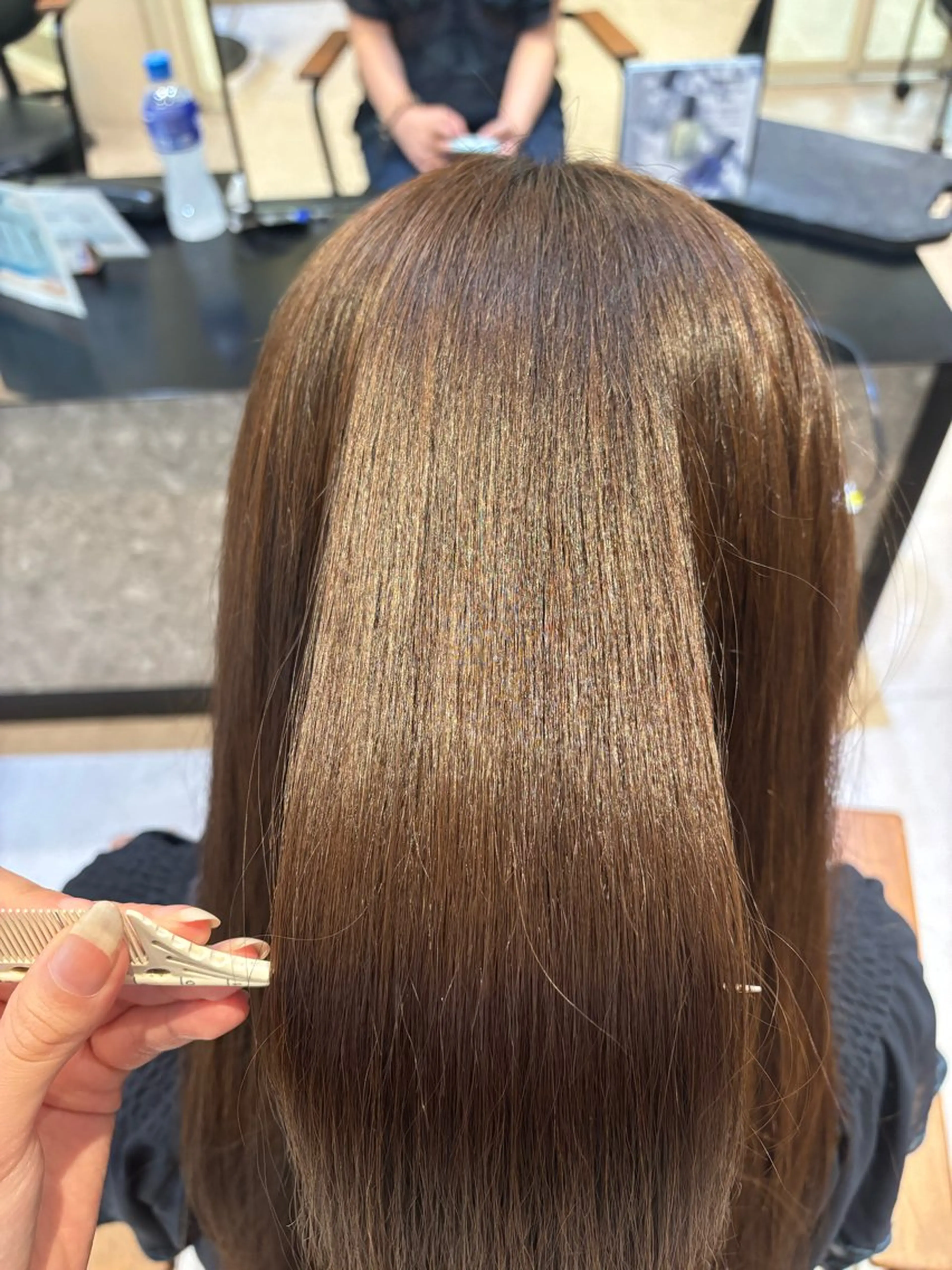 ロング トリートメント カラー/髪質改善 トリートメント/優果のヘアスタイル