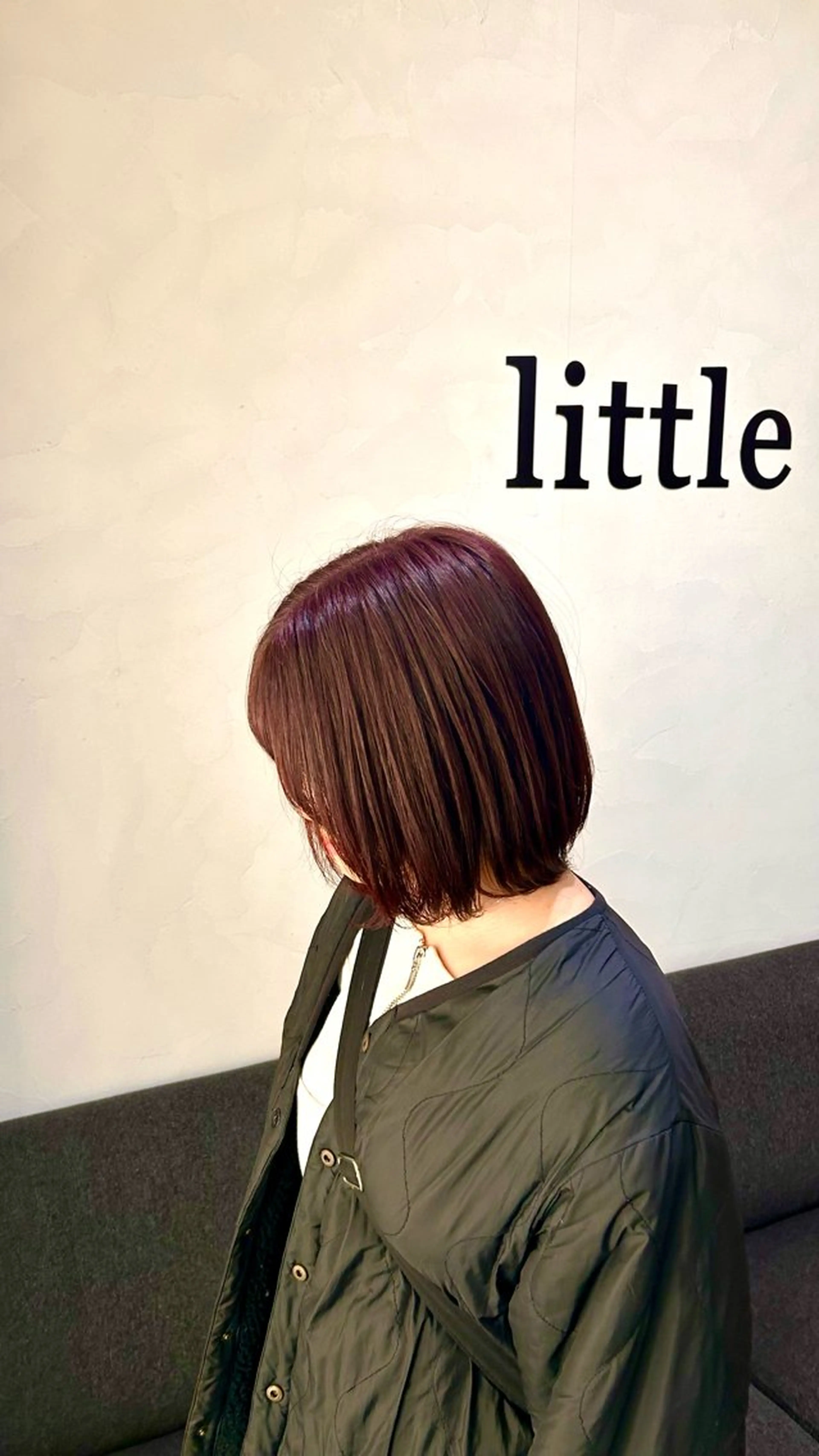 カラー ピンクカラー カット ヘアカラー トリートメント Little広島店所属・河田 日和のヘアスタイル