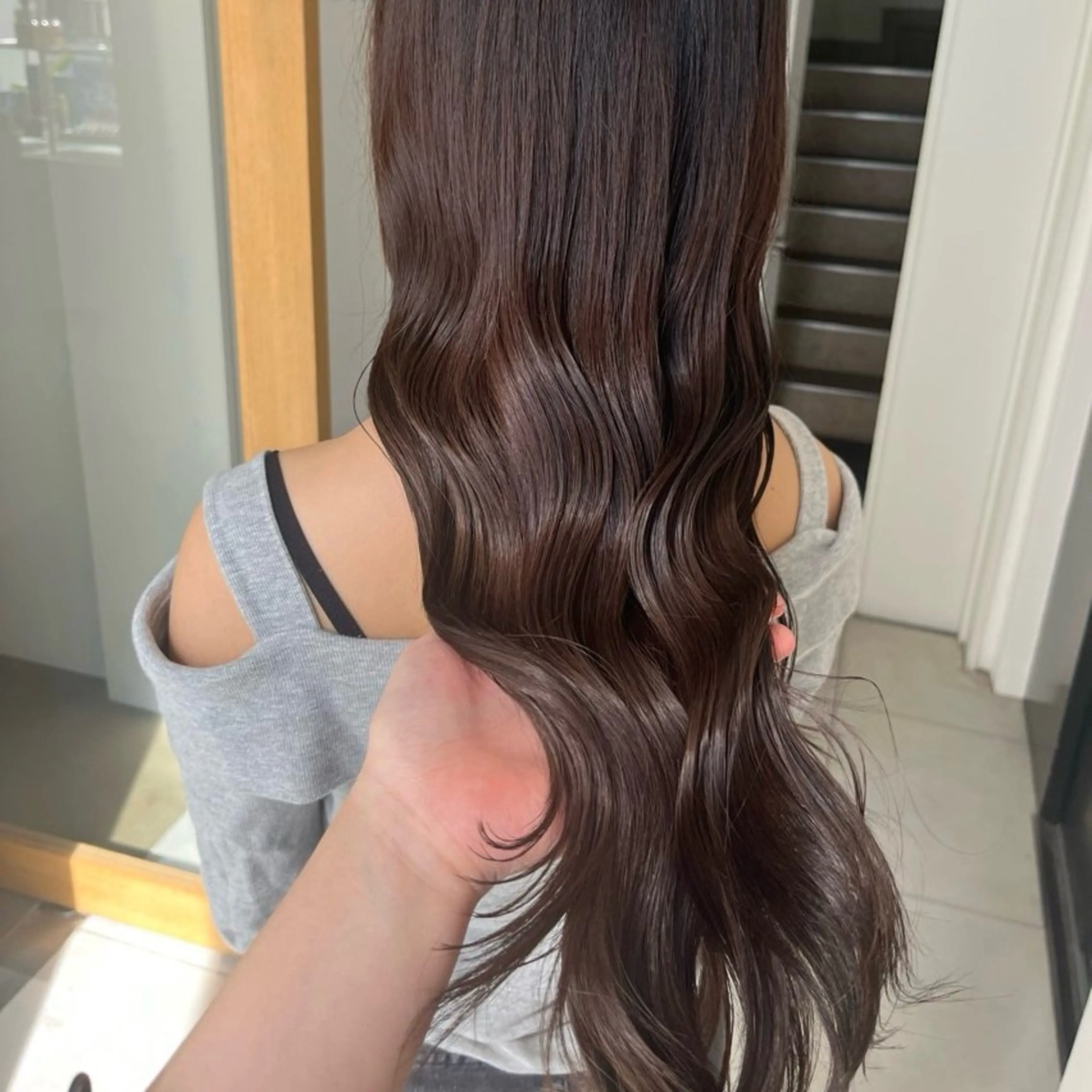 【うる艶】カット＋プレミアム艶カラー＋薬剤除去✂️🥣の写真