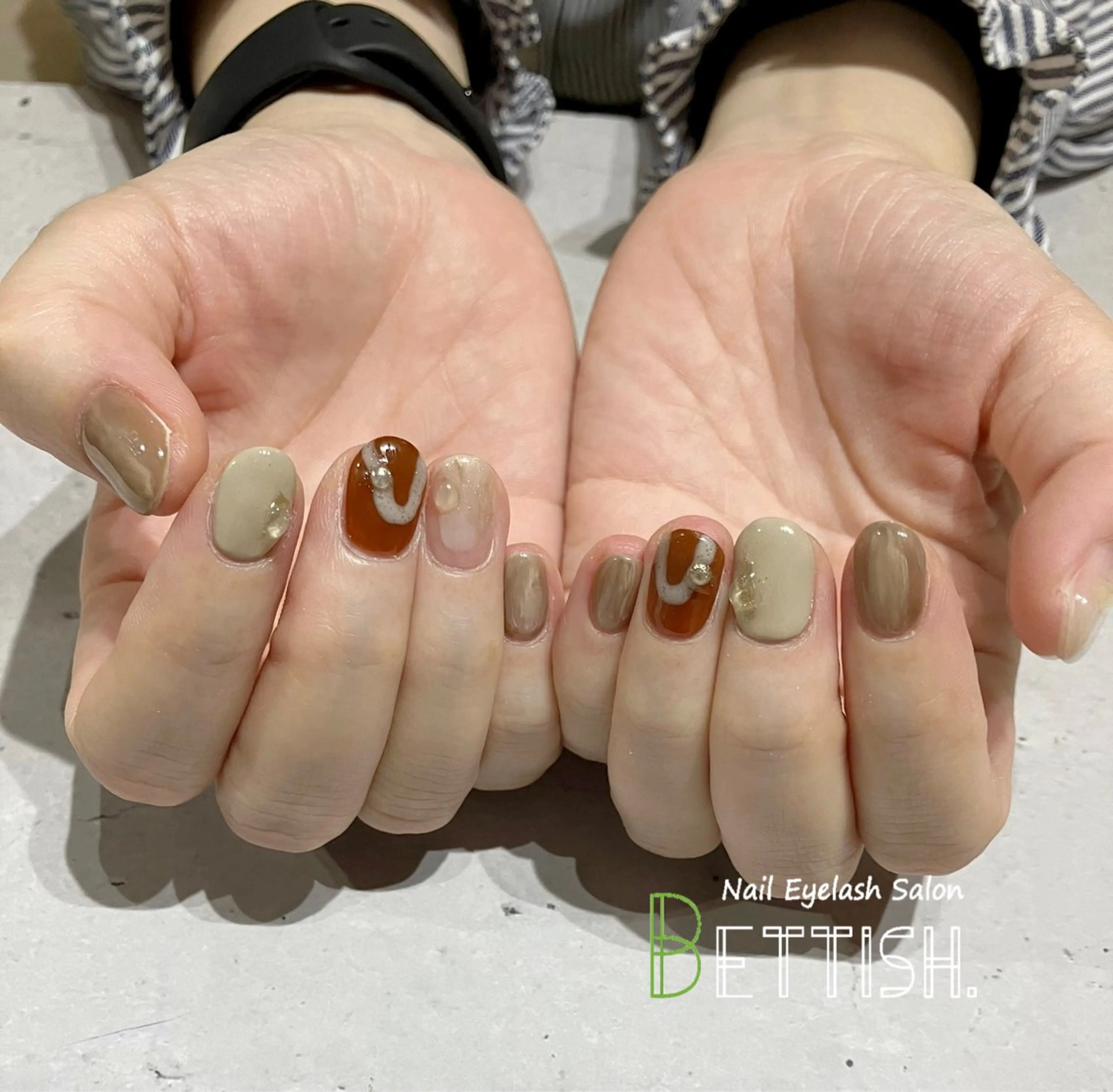 ネイル ニュアンスネイル ハンドネイル BETTISH. KUMIKO☺︎︎のネイルデザイン