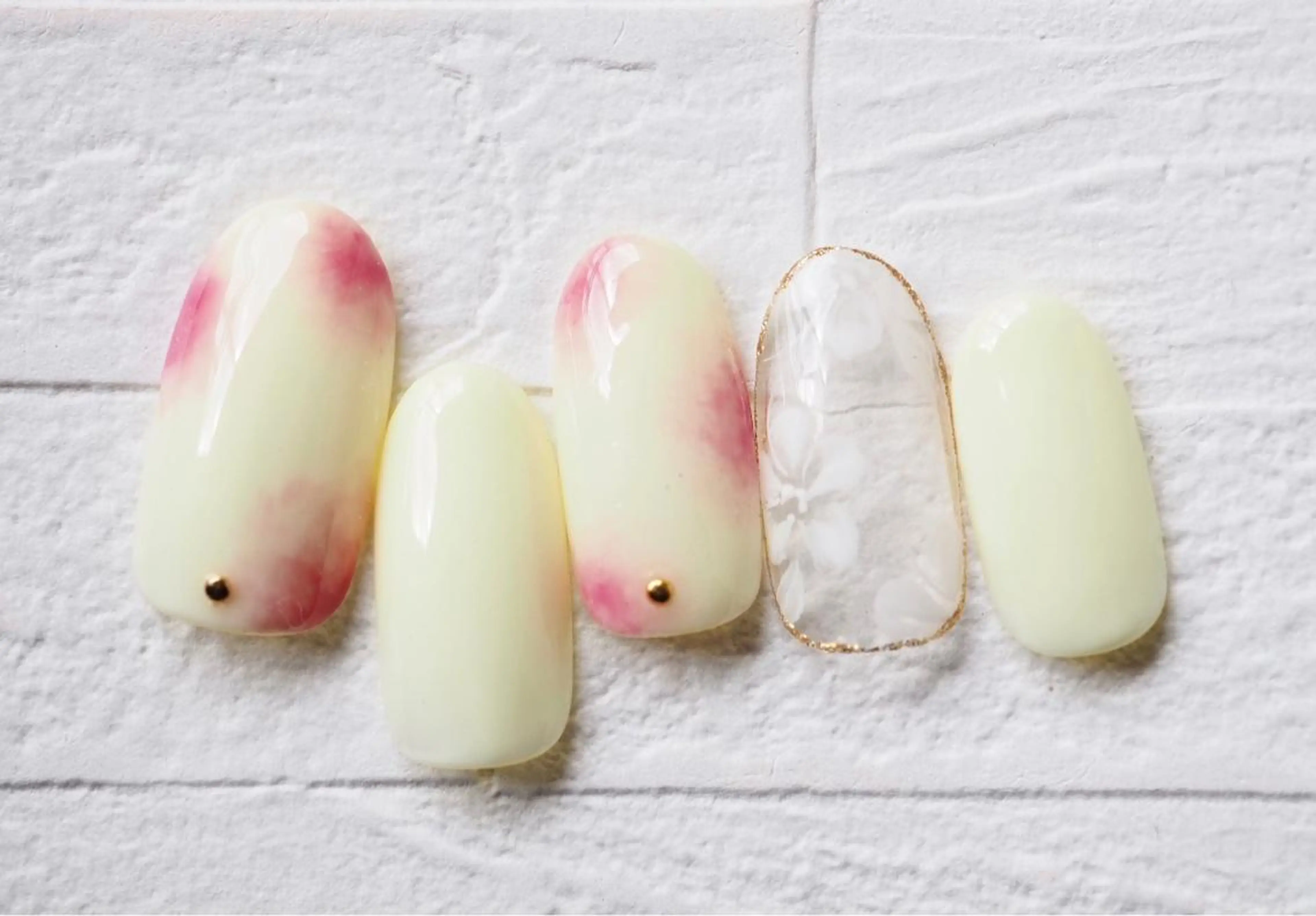 ネイル ハンドネイル トップネイリスト Ribbon立川店のネイルデザイン