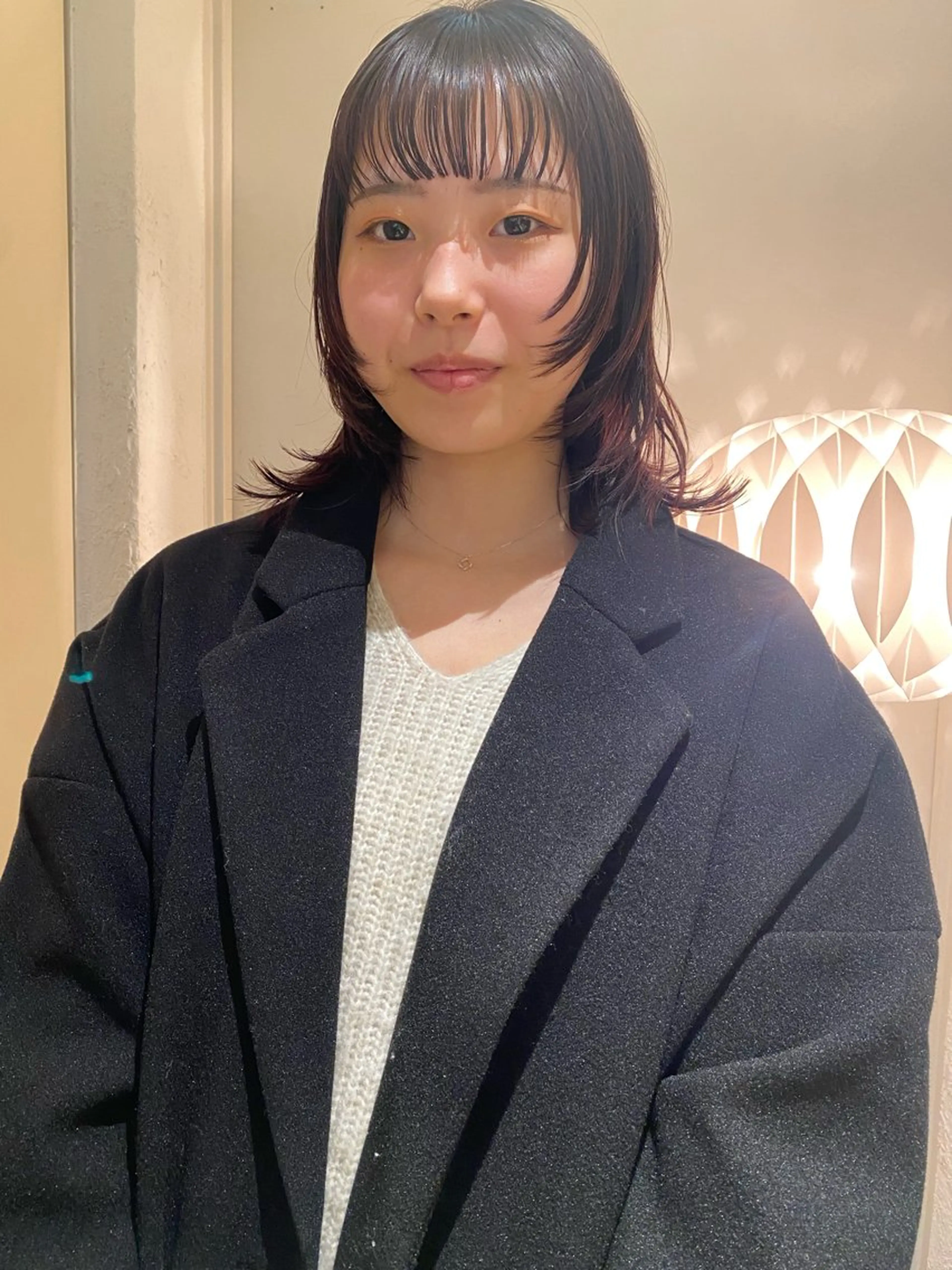 セミロング 💫扱いやすい ／レイヤー/小林陸のヘアスタイル