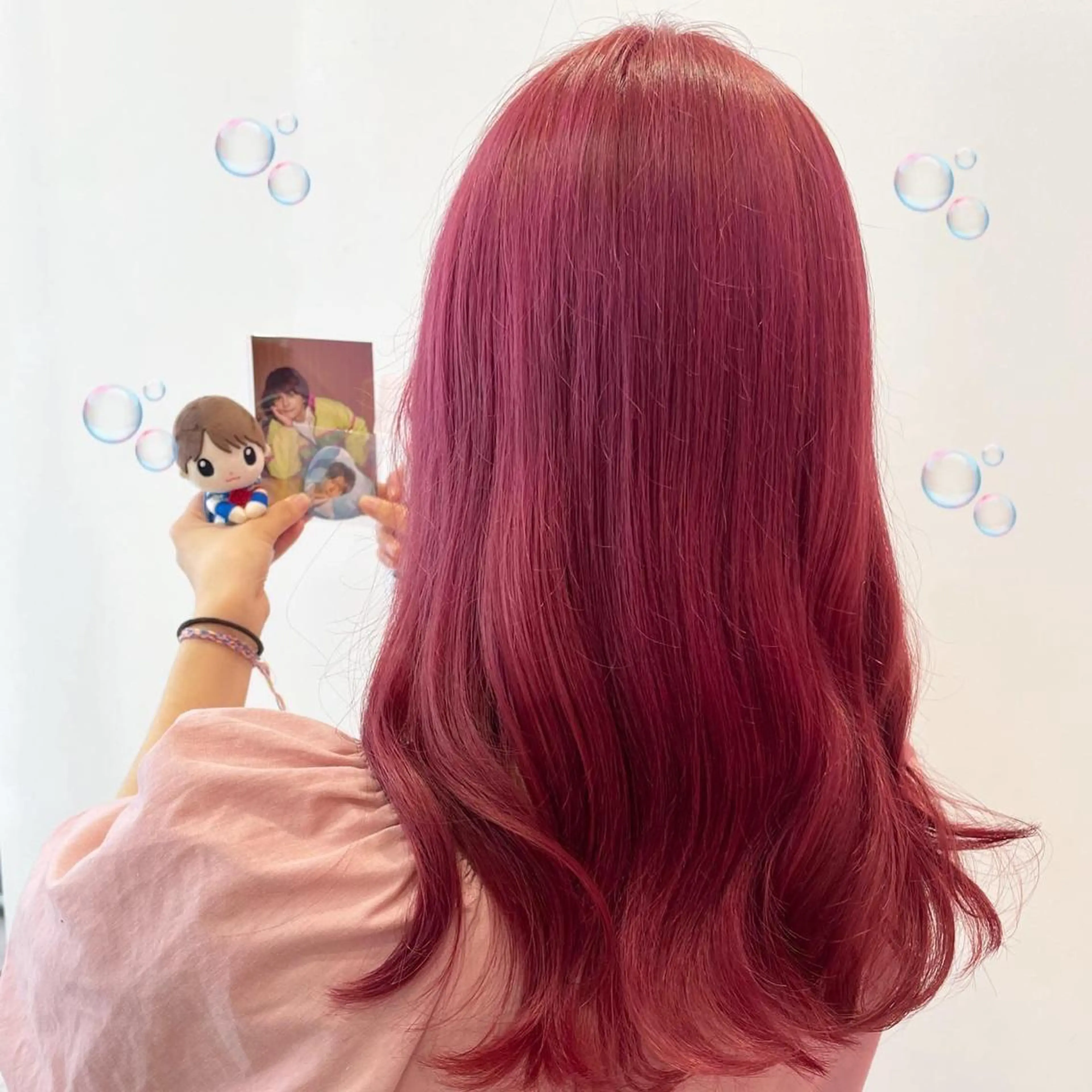 セミロング カラー 新宿駅近♡個室 ♡関口三都季🌜のヘアスタイル