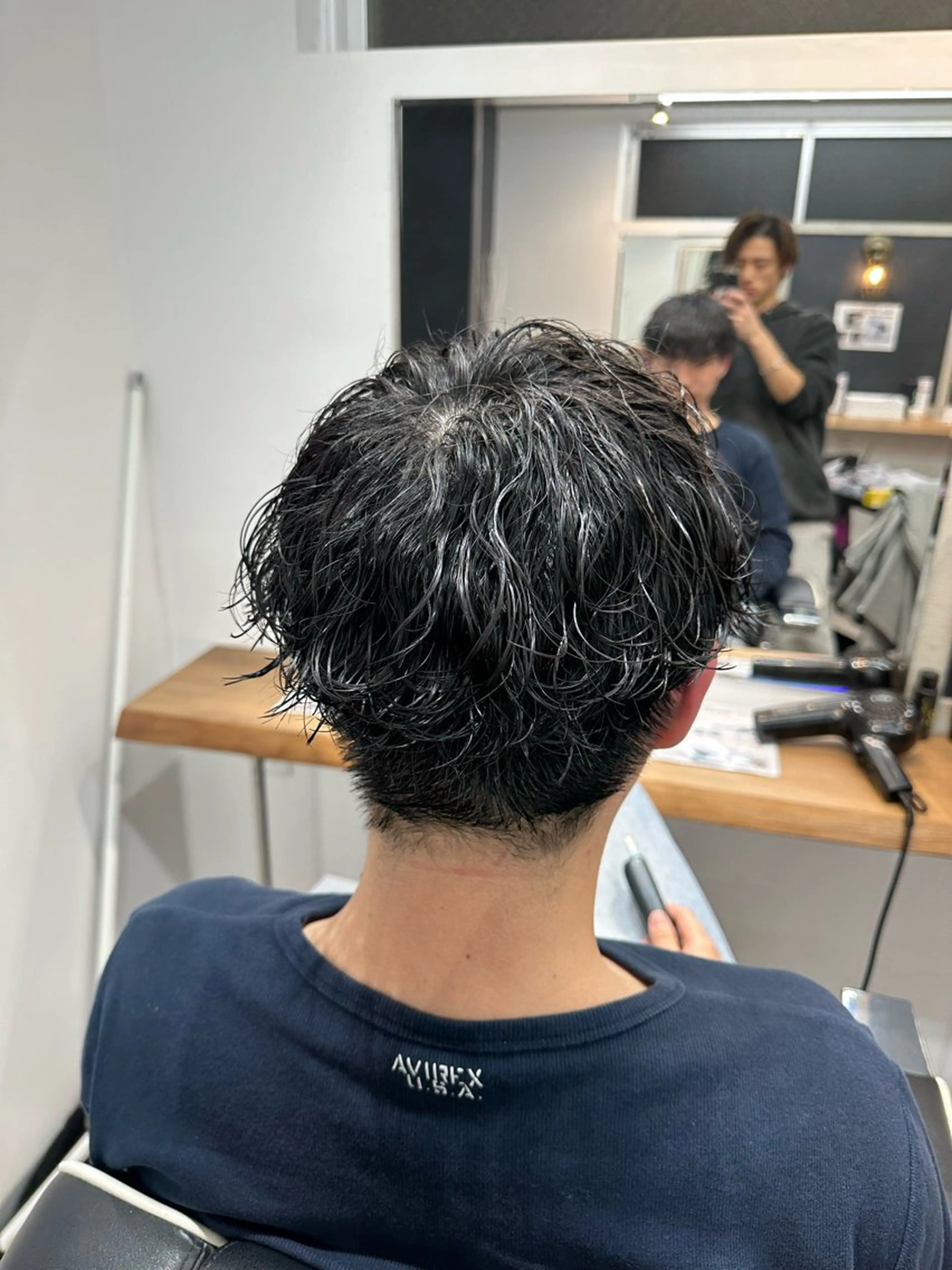 パーマ メンズ 🇺🇸大宮パーマ 波巻き/ツイスパのヘアスタイル