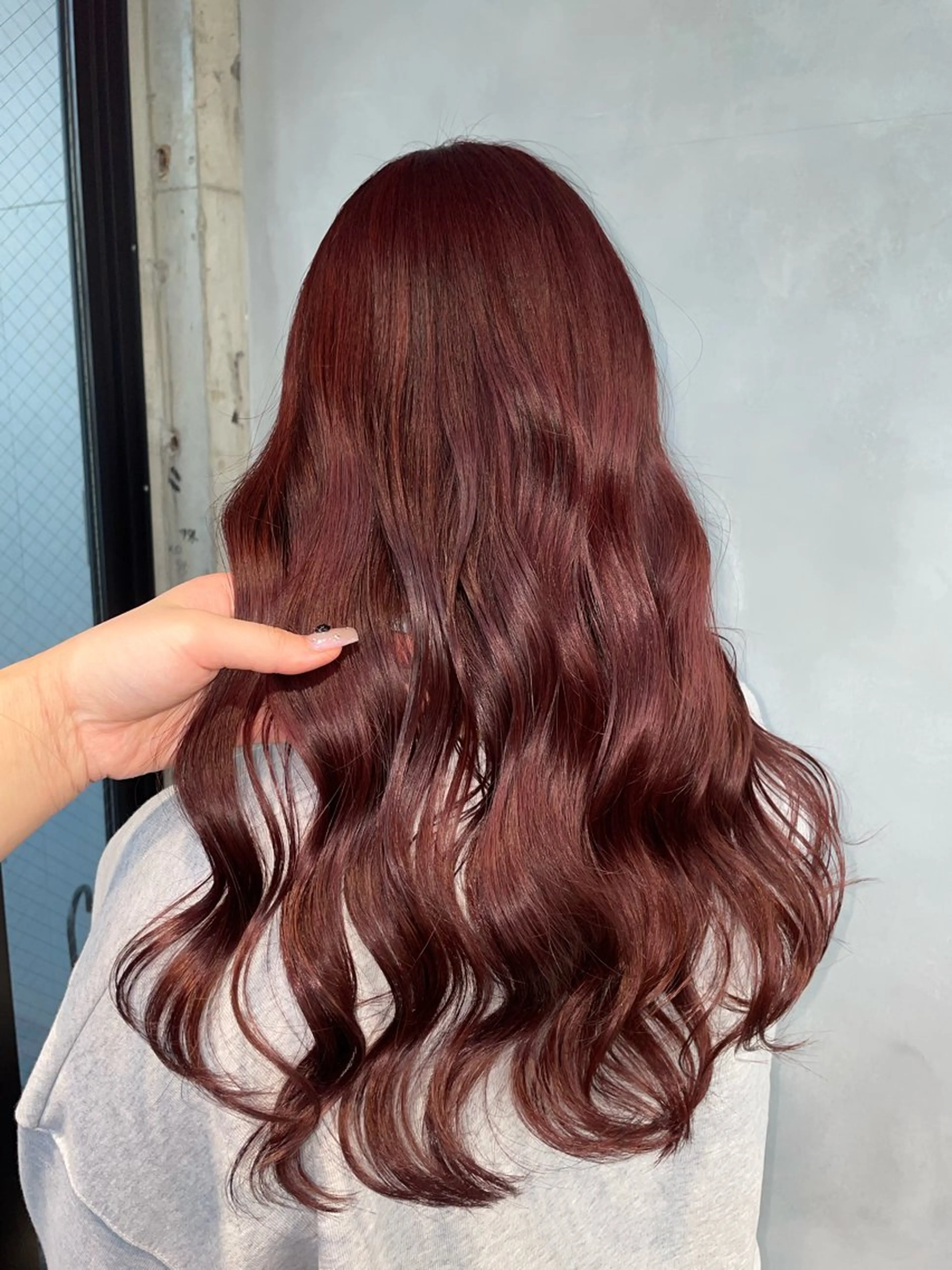 カラー ブリーチ ブリーチなしカラー ヘアカラー トリートメント 暖色/ハイトーン/ カラー/HBLのヘアスタイル