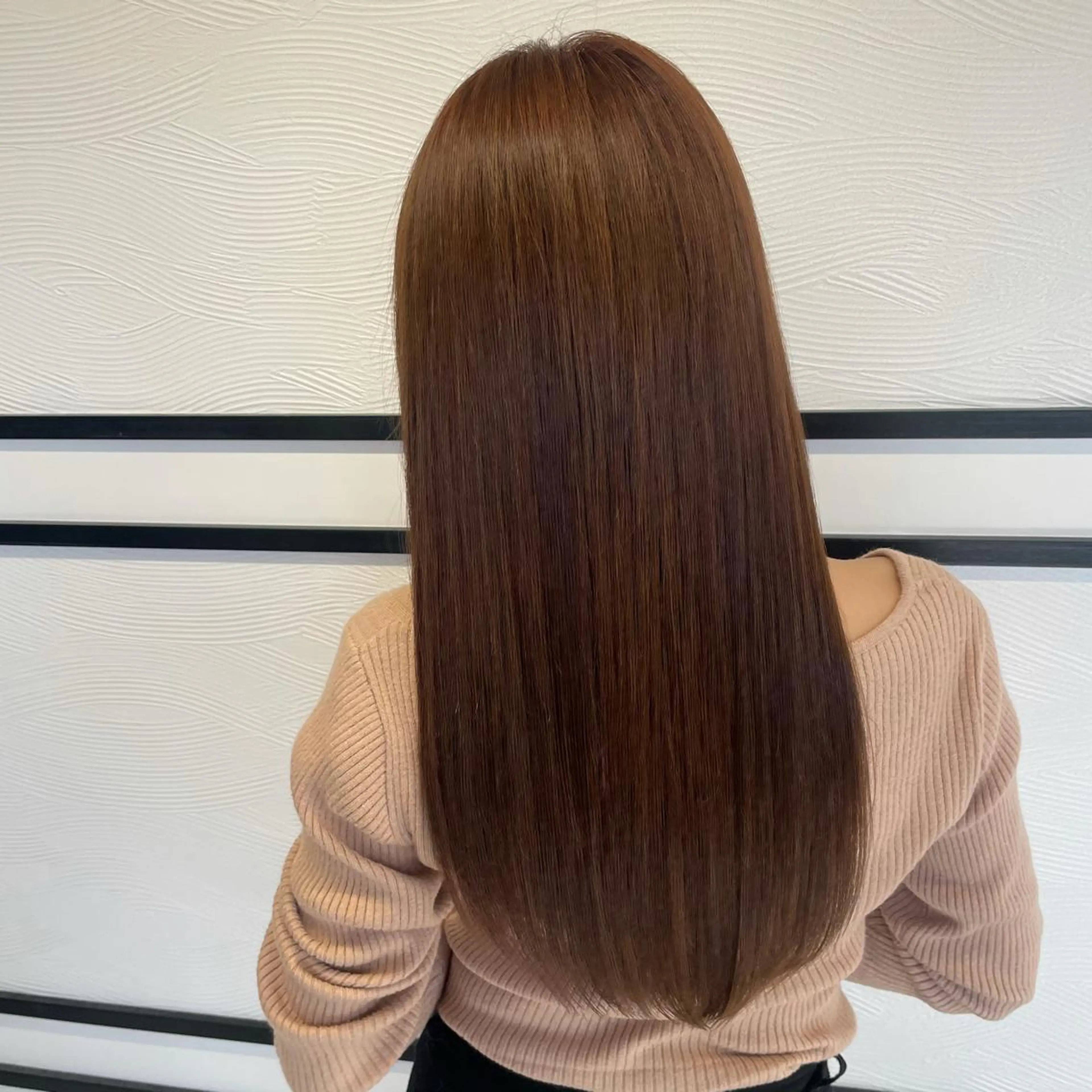 セミロング 髪質改善 小顔カット✨ 透明感カラー/村上のヘアスタイル