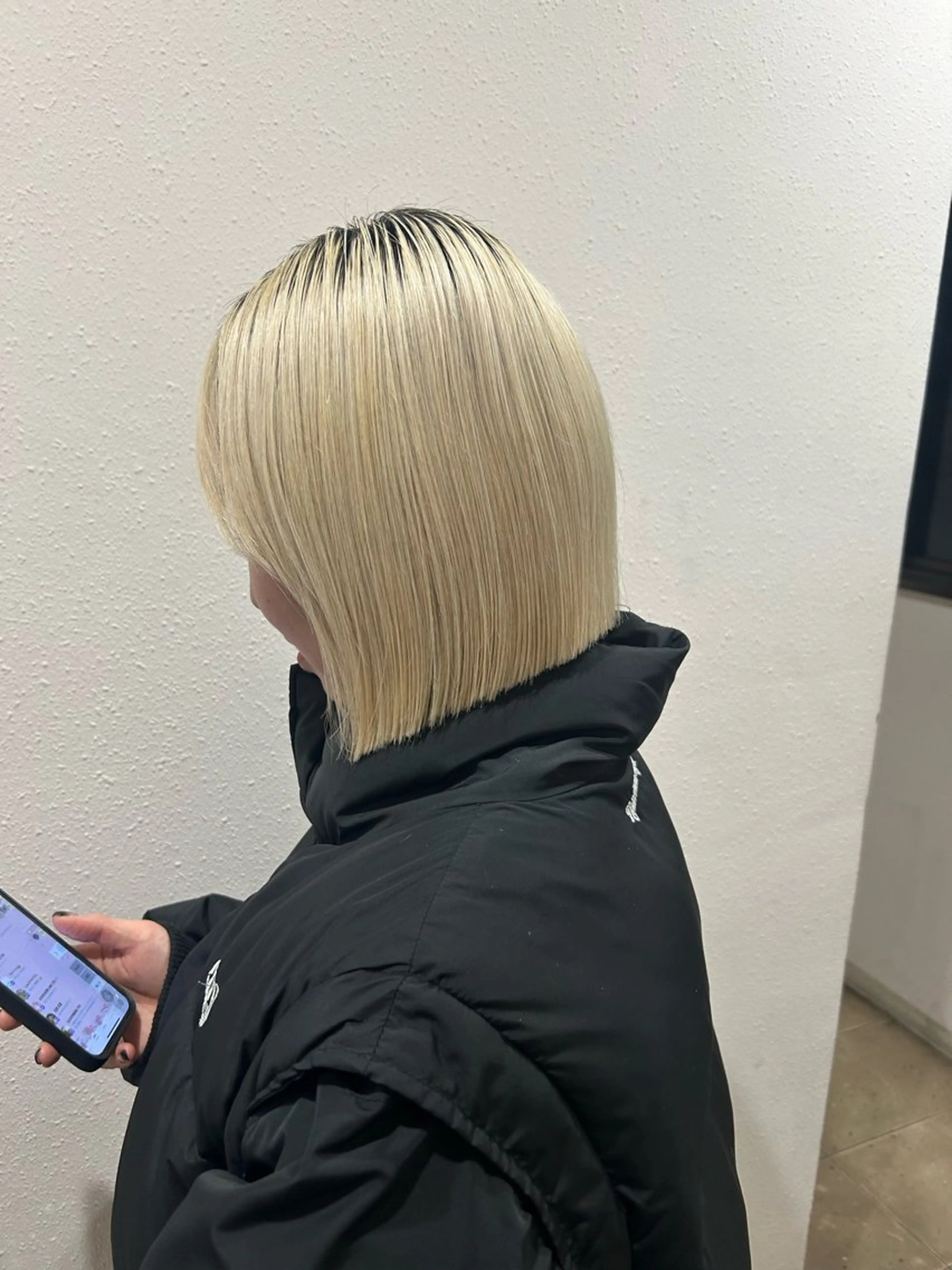 ミディアム カット ヘアカラー トリートメント ハイトーン/ブリーチ 🧁soraのヘアスタイル