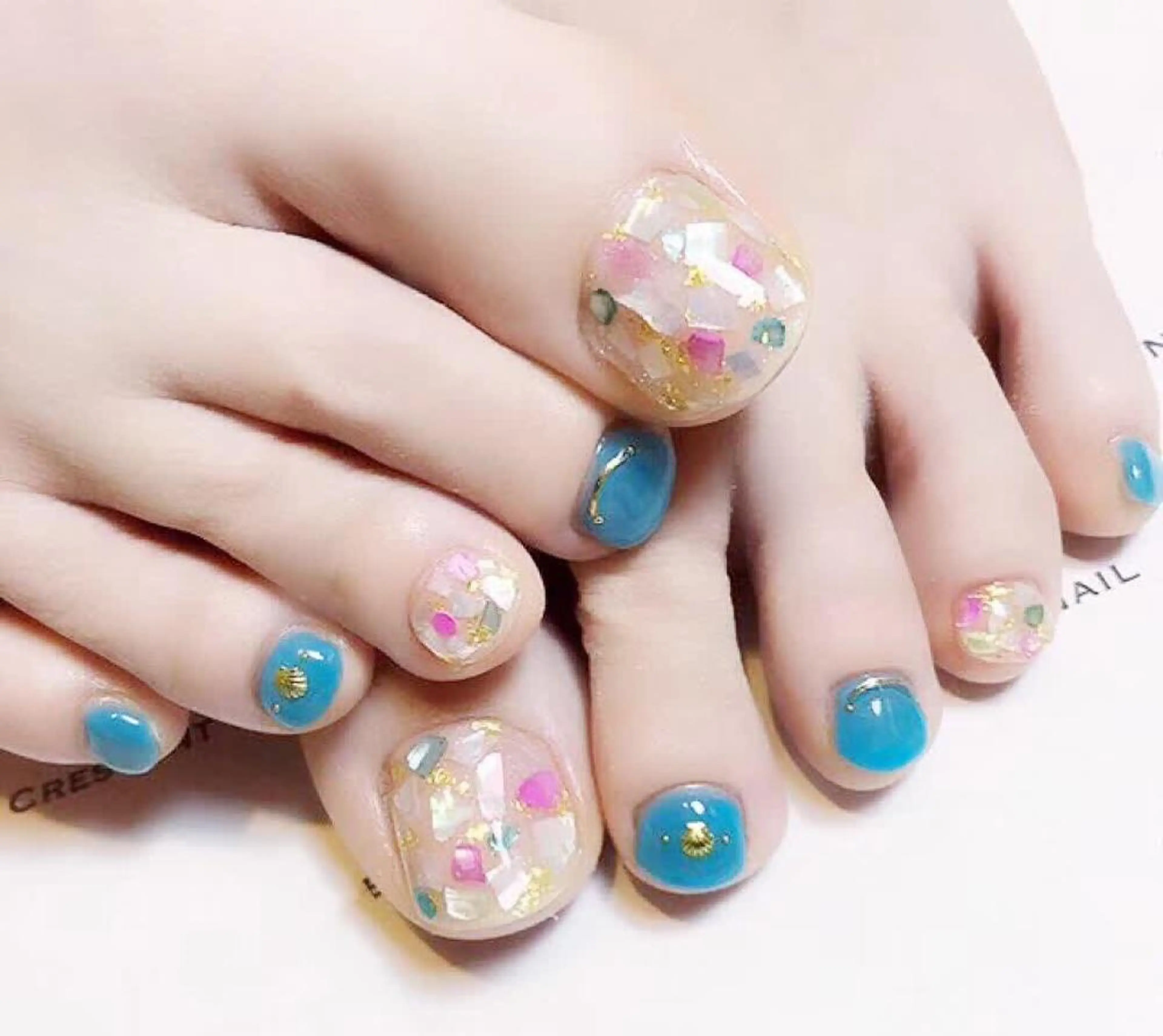 ネイル 夏ネイル 💅ネイル✨ プリンセスのネイルデザイン