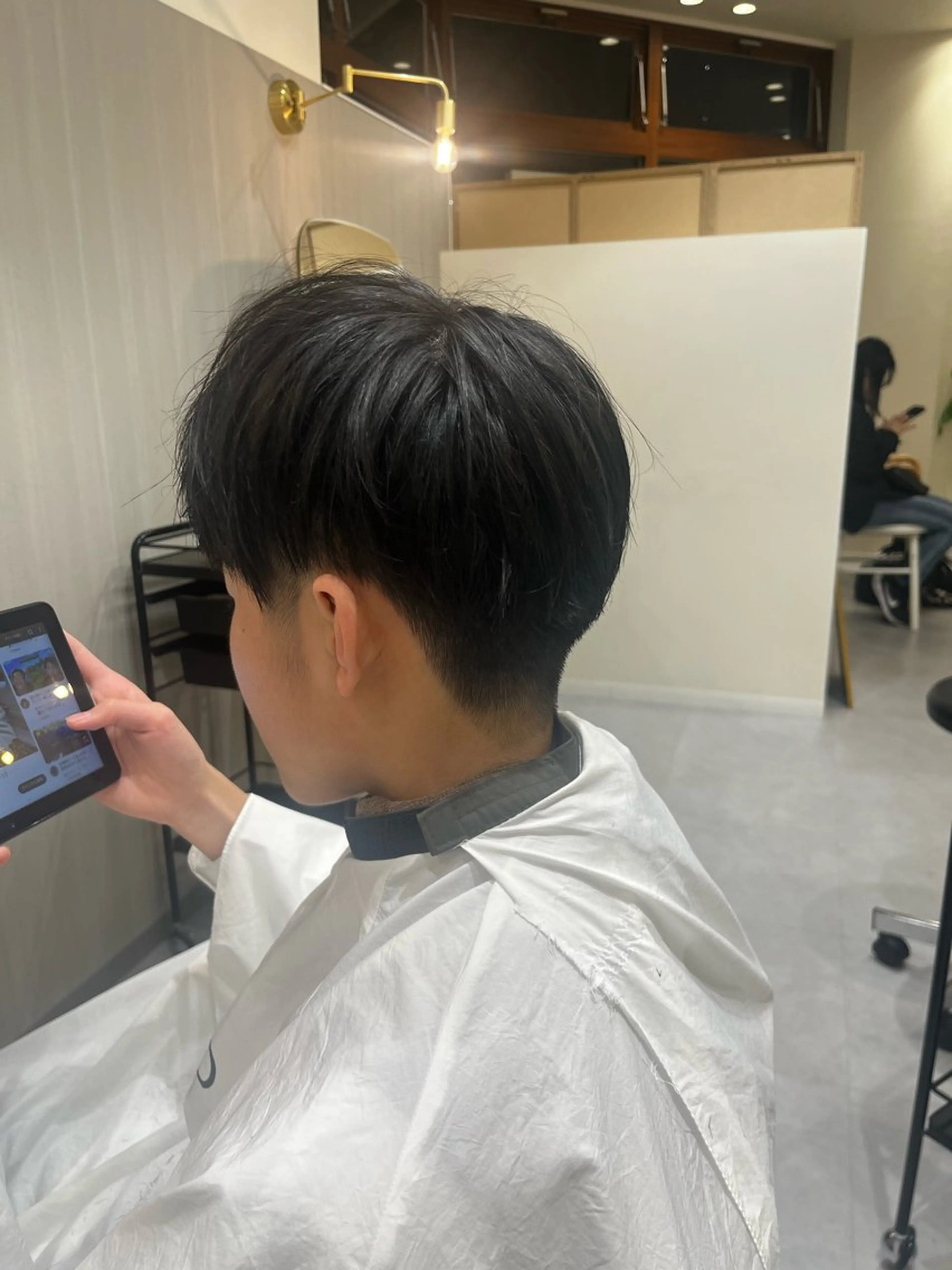 メンズ 明石 咲桜花のヘアスタイル