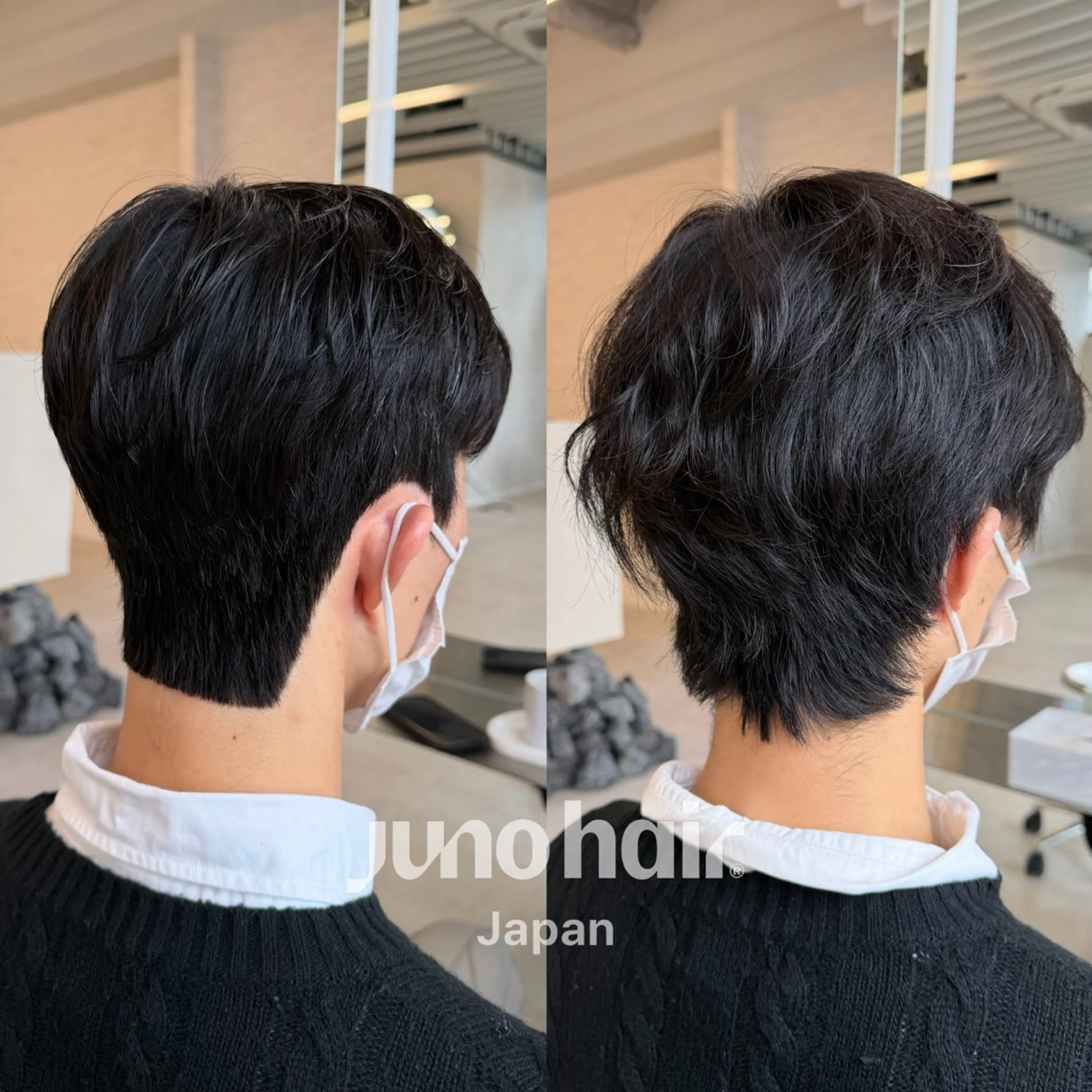 メンズ カット パーマ 韓国式ダウンパーマ 🇰🇷櫻井健のヘアスタイル