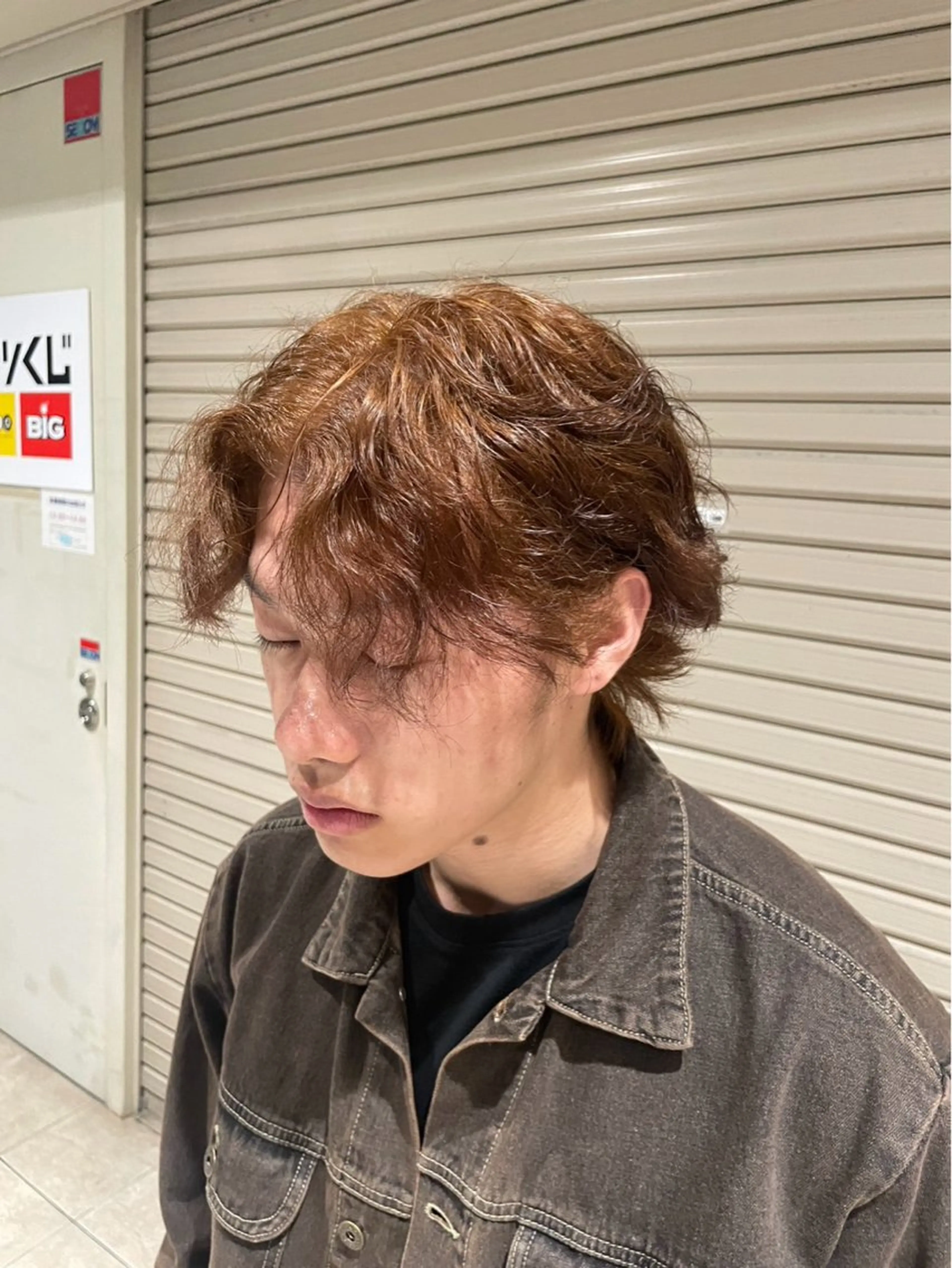 【💠メンズ限定💠】ブリーチなしワンカラー+無料トリートメント+スタイリング+スタイリングモデルの写真