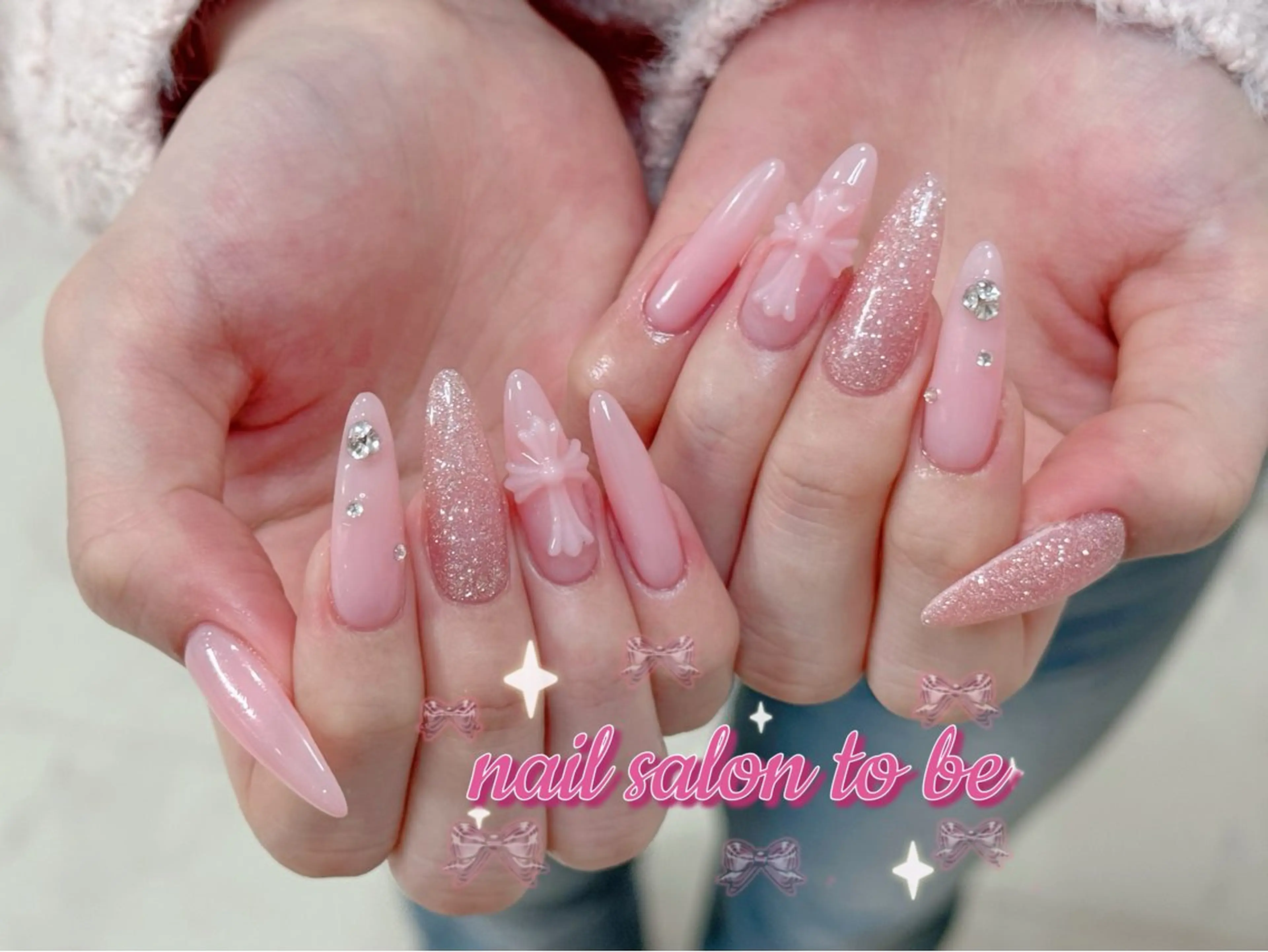 ネイル ハンドネイル 🦋To Be スカルプ専門店のネイルデザイン